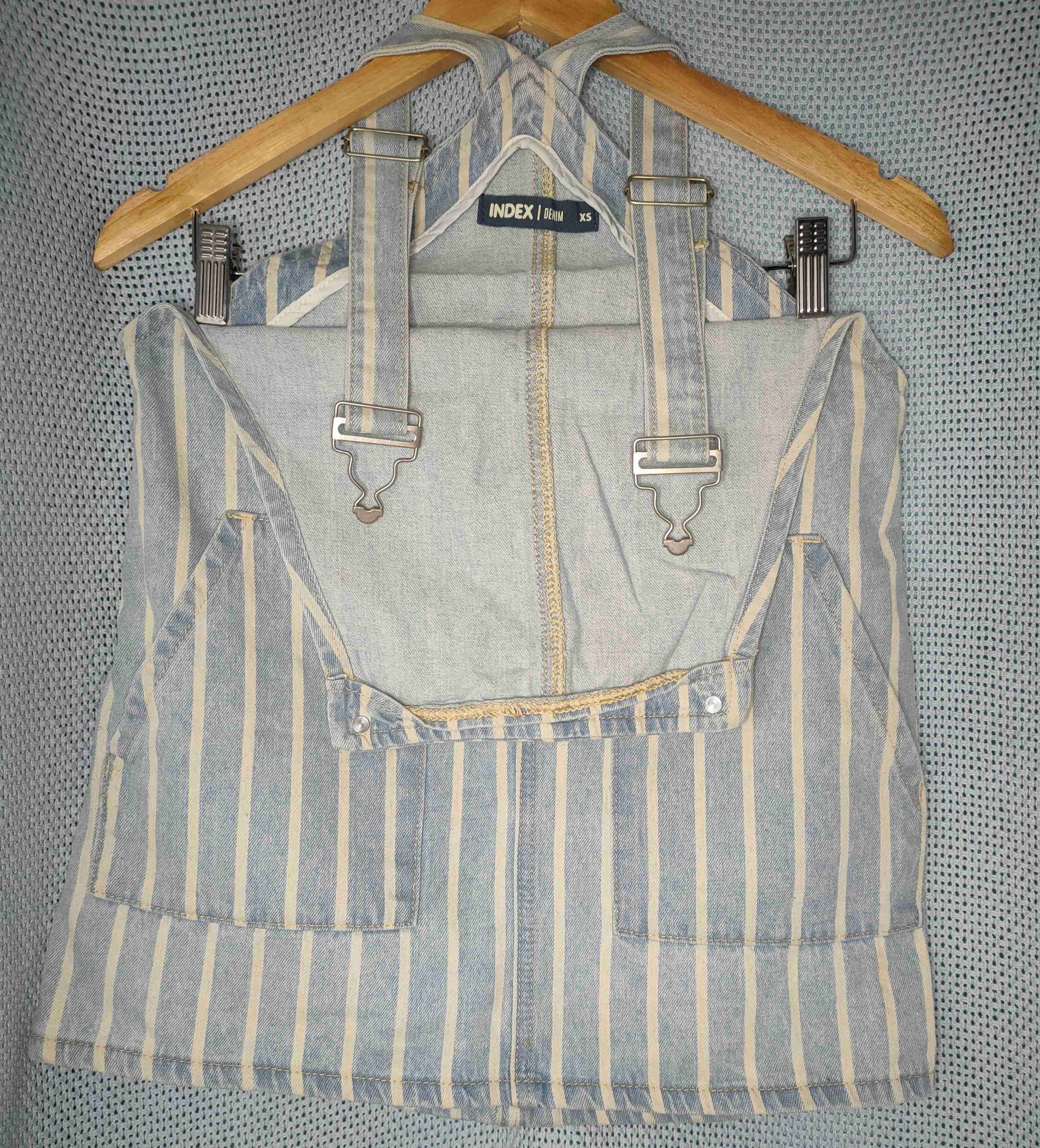 Jardinera Denim rayas - miniatura 3