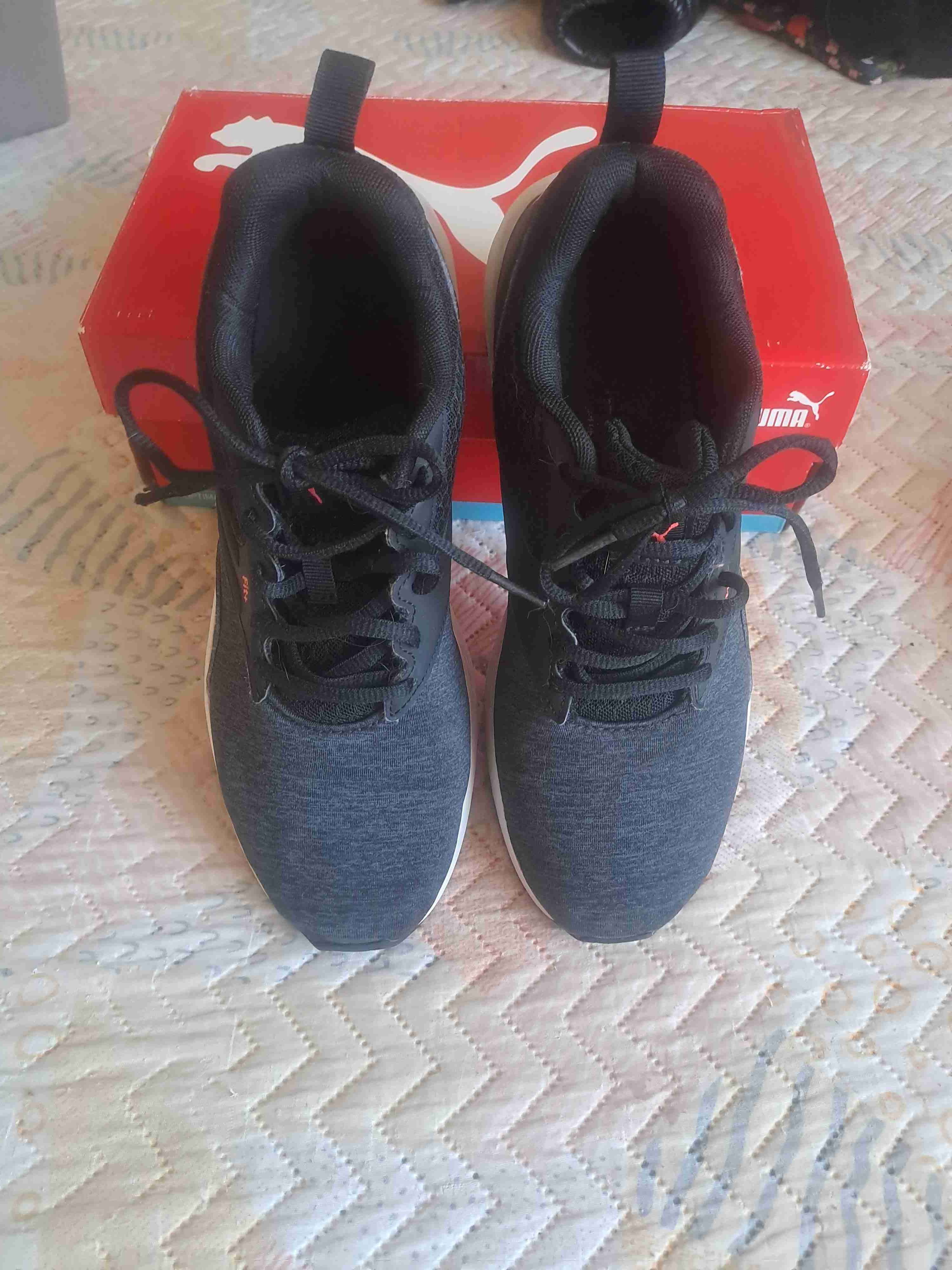 Zapatillas negras Puma SoftFoam - miniatura 2