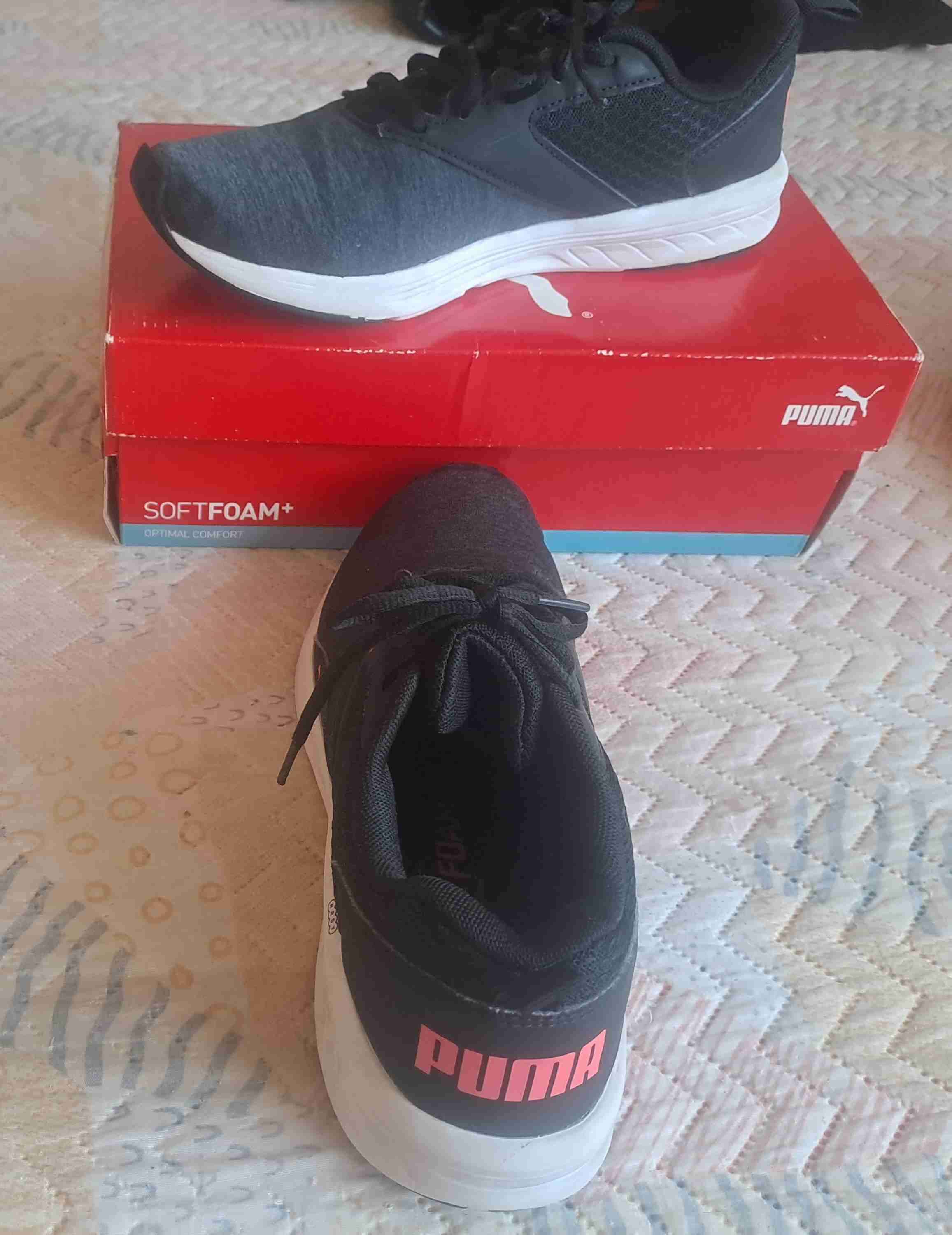 Zapatillas negras Puma SoftFoam - miniatura 3