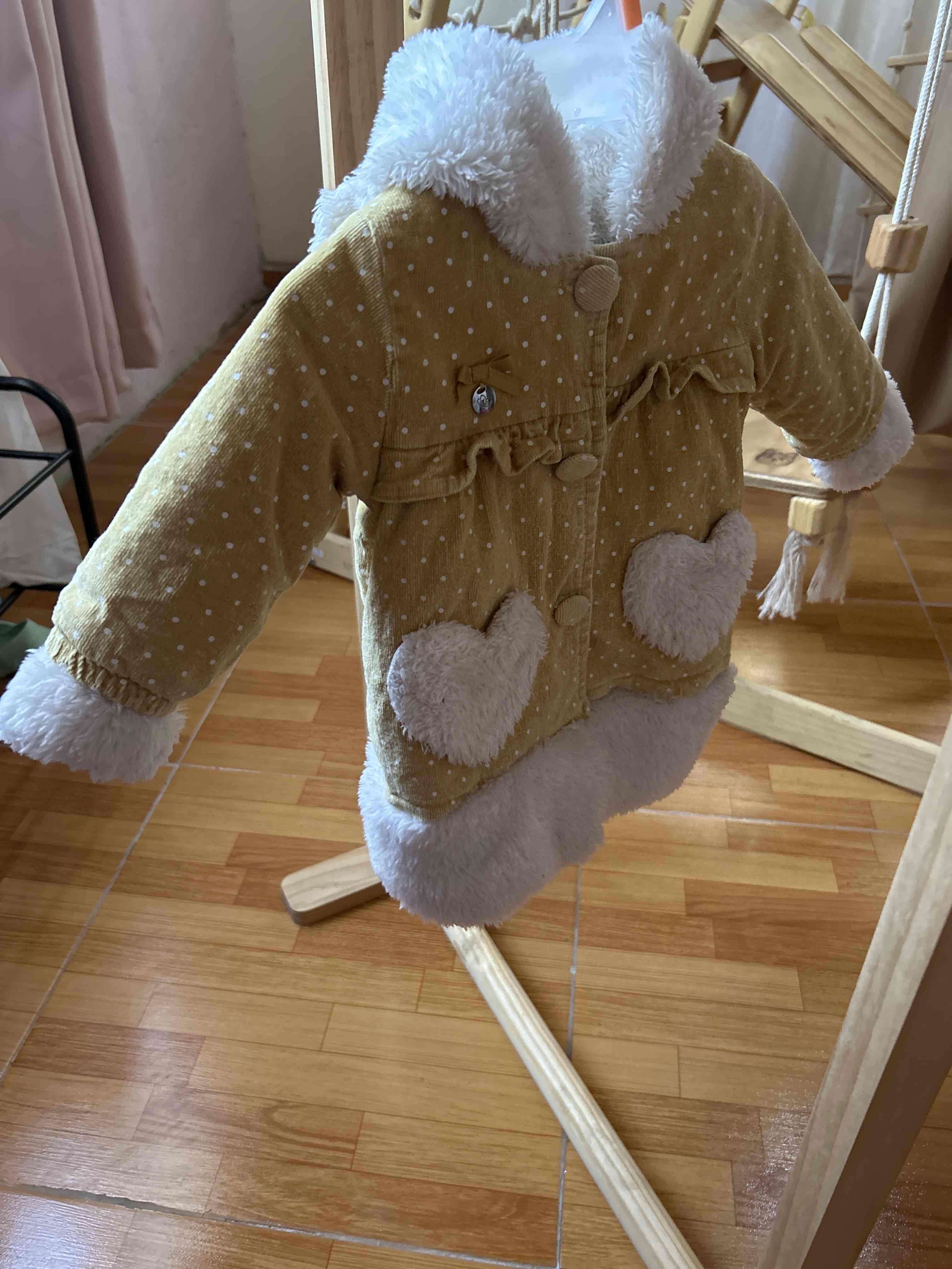 Abrigo infantil térmico beige Limonada - miniatura 1