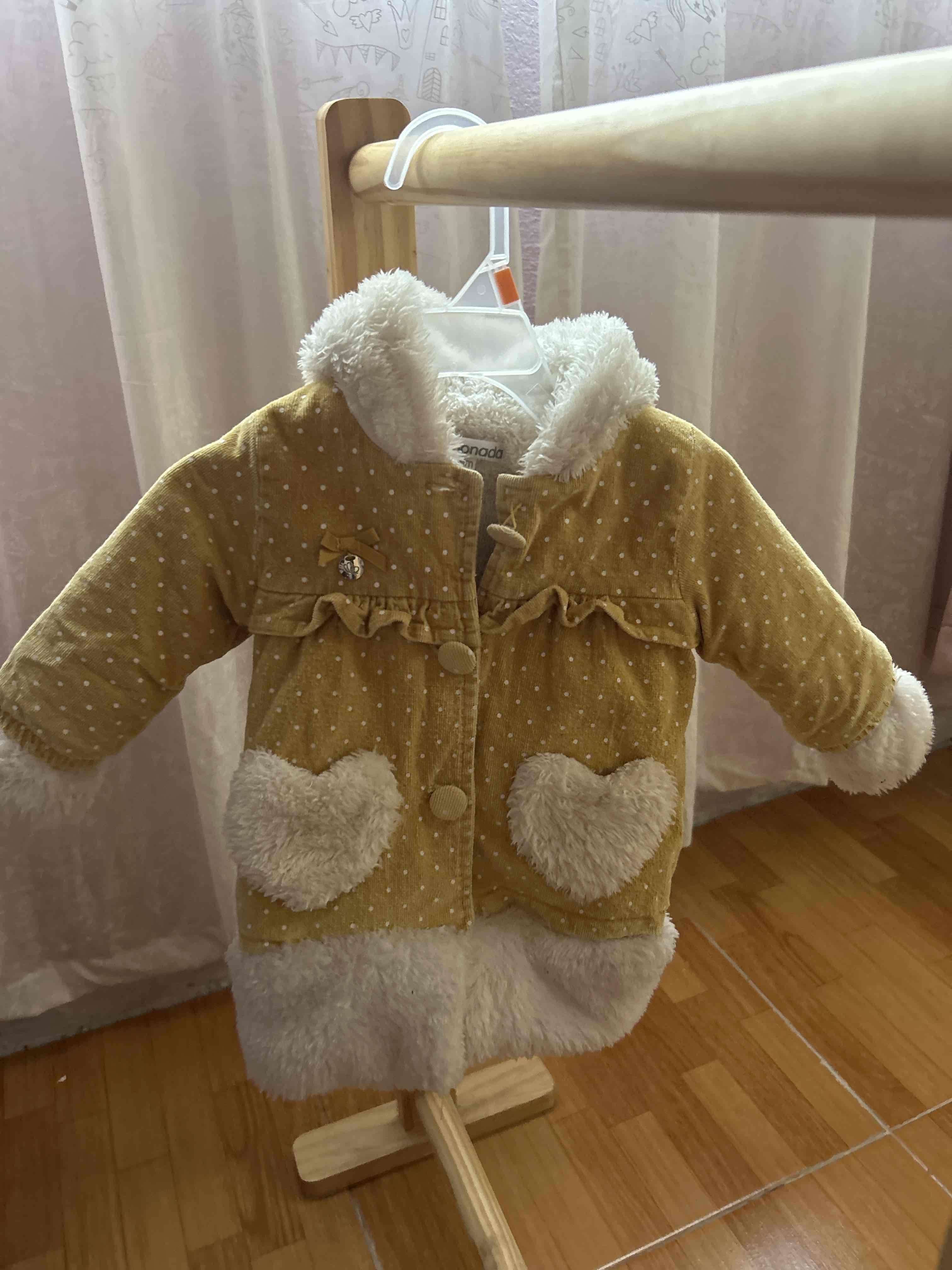 Abrigo infantil térmico beige Limonada - miniatura 3