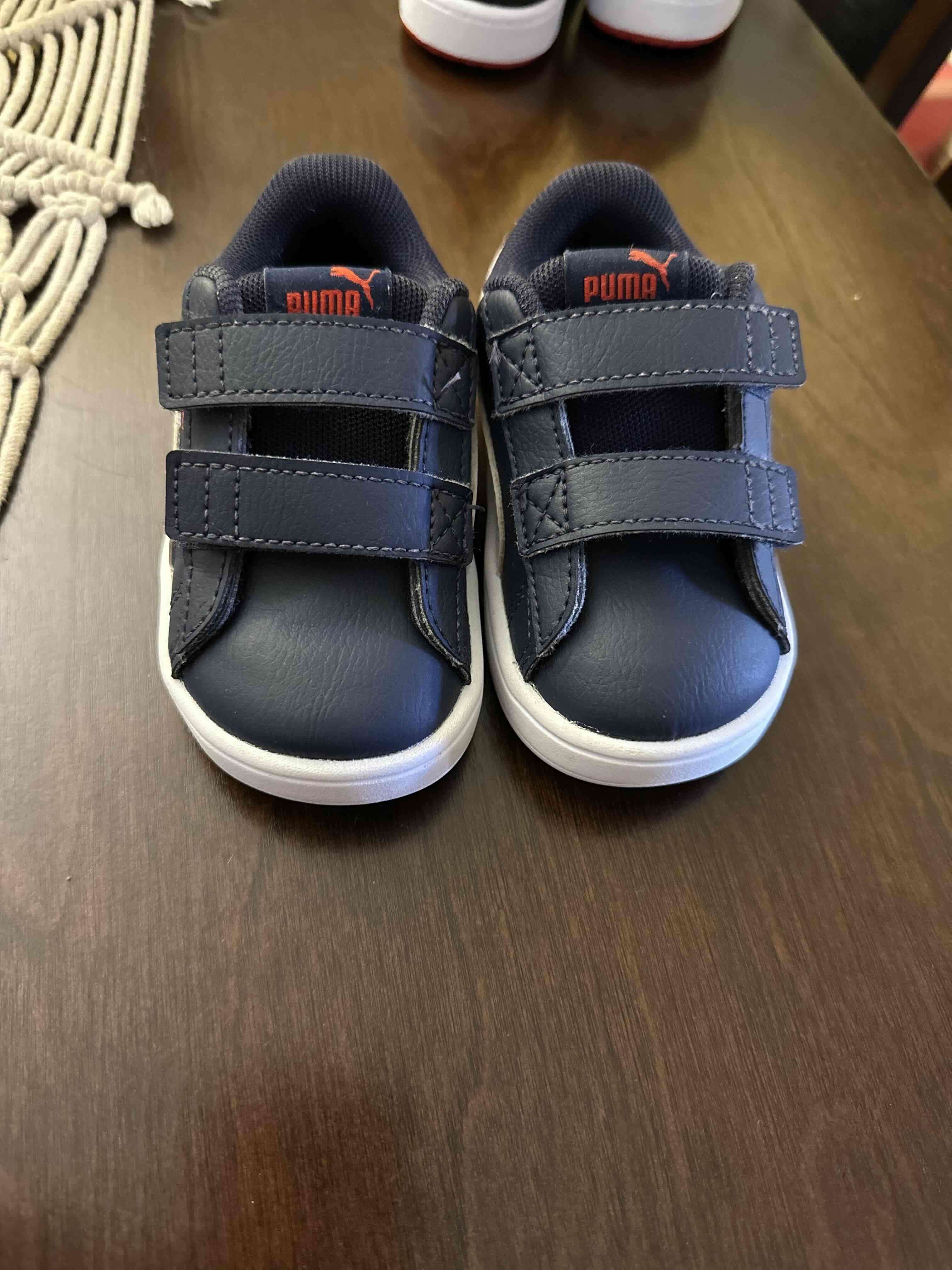 Zapatillas infantiles Puma azul talla 21 - miniatura 1