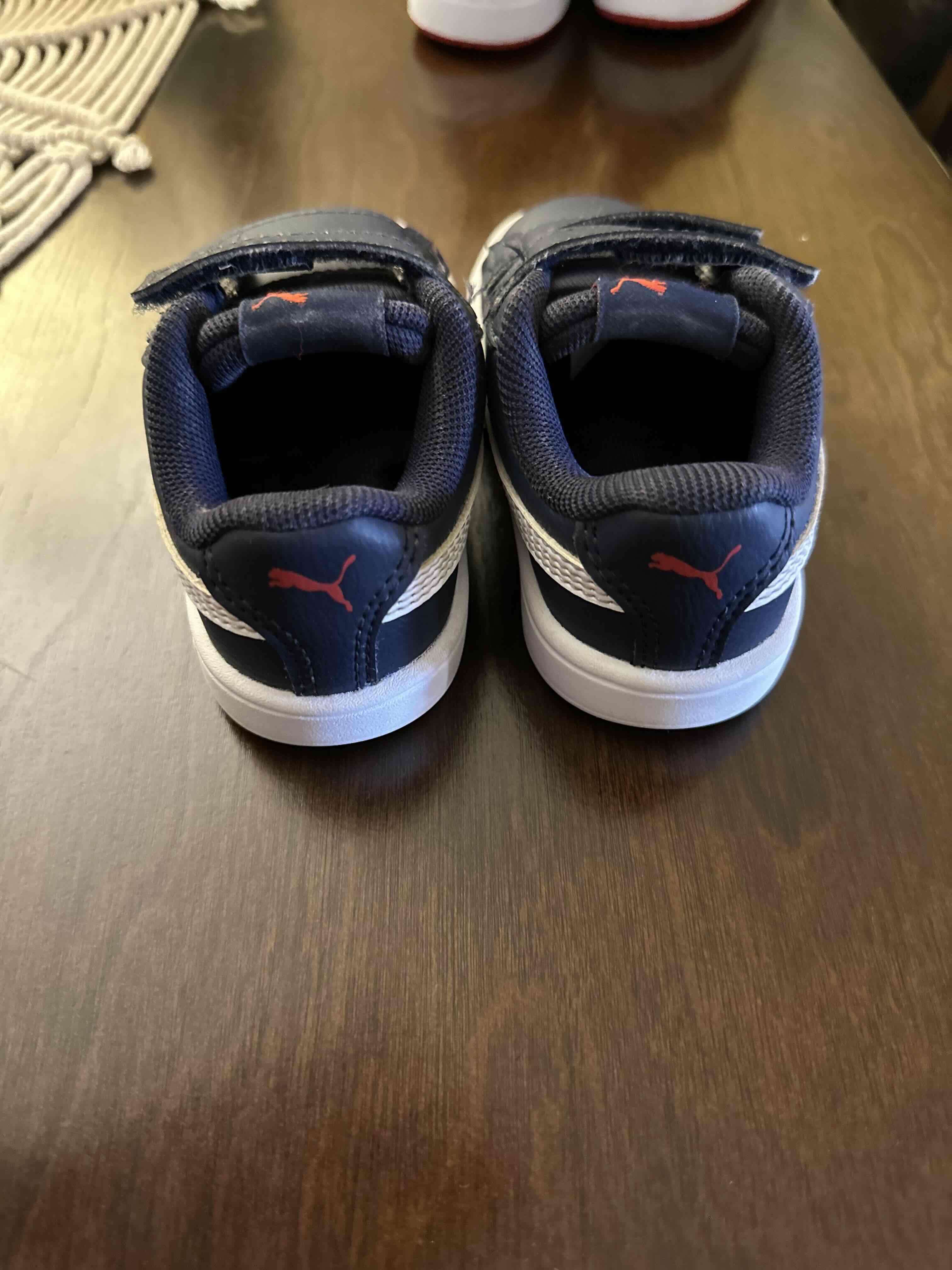 Zapatillas infantiles Puma azul talla 21 - miniatura 3