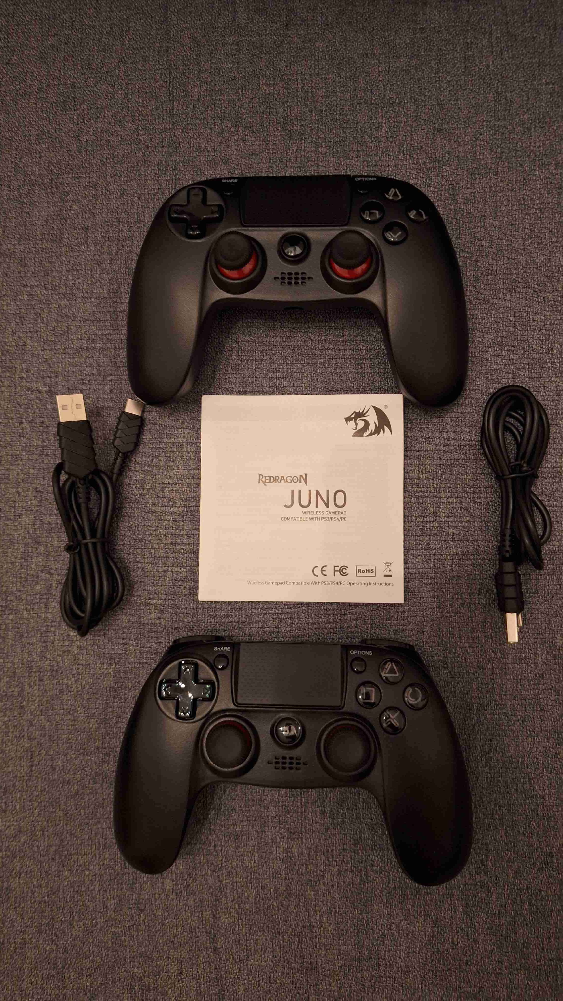 Joystick Wireless Redragon Juno - miniatura 1