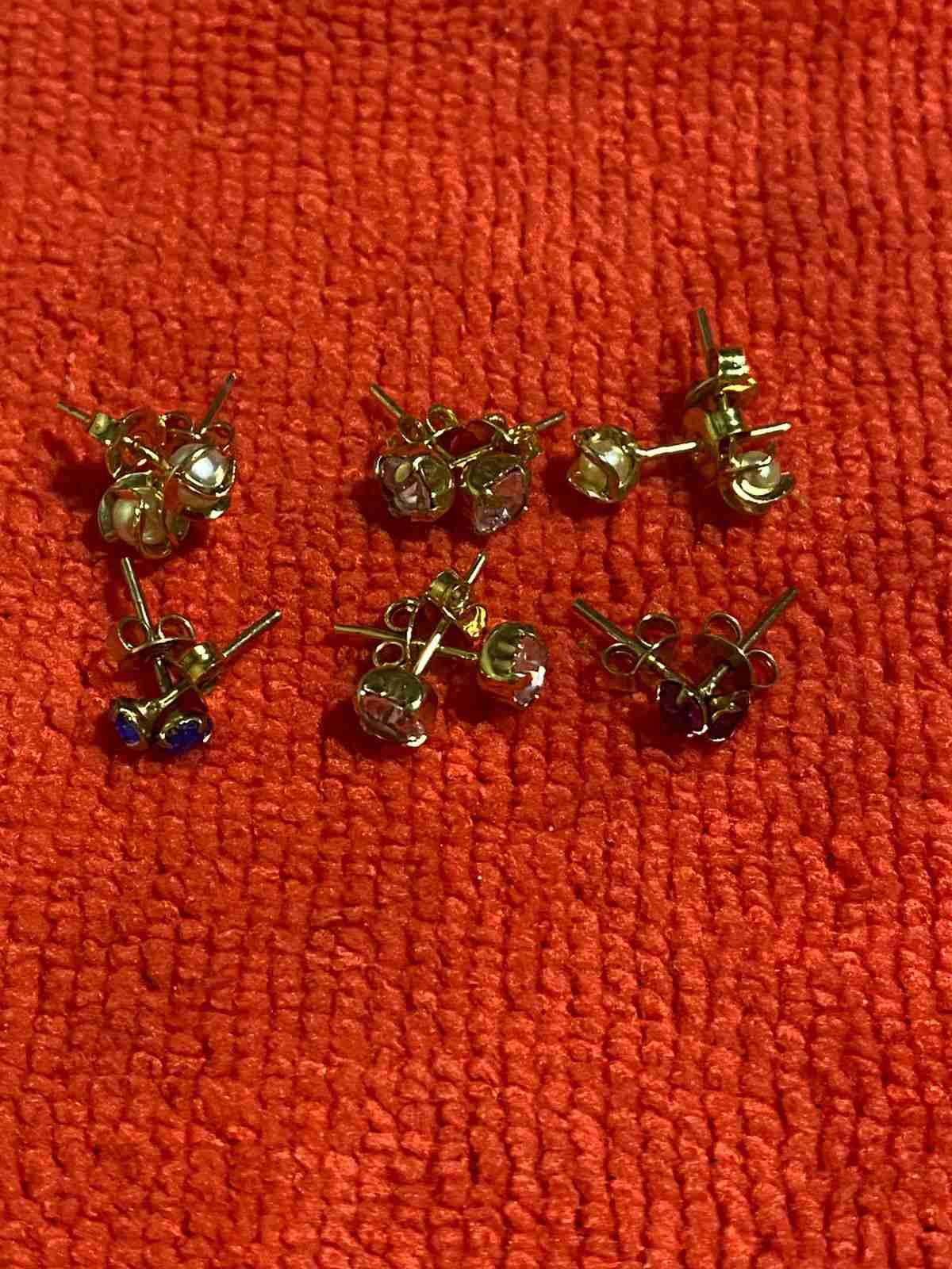 Aros dorados pequeños - 2