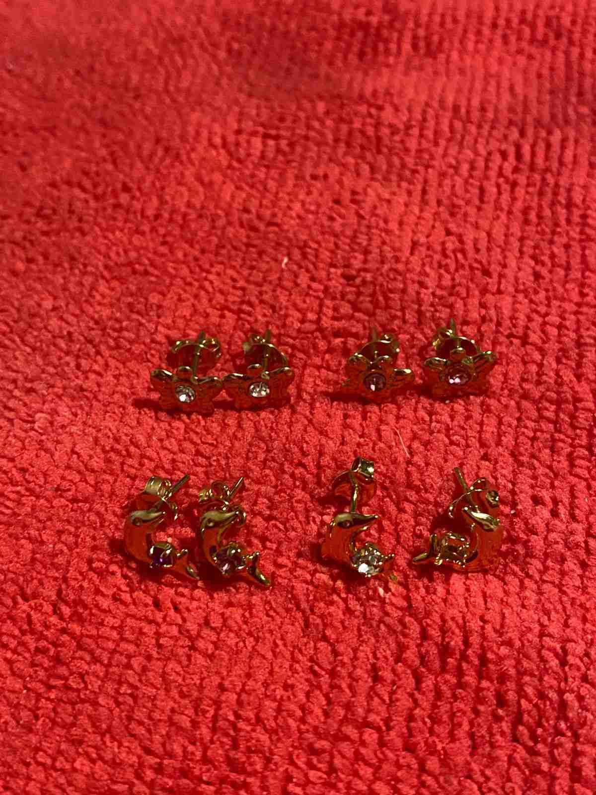 Aros dorados pequeños - 5