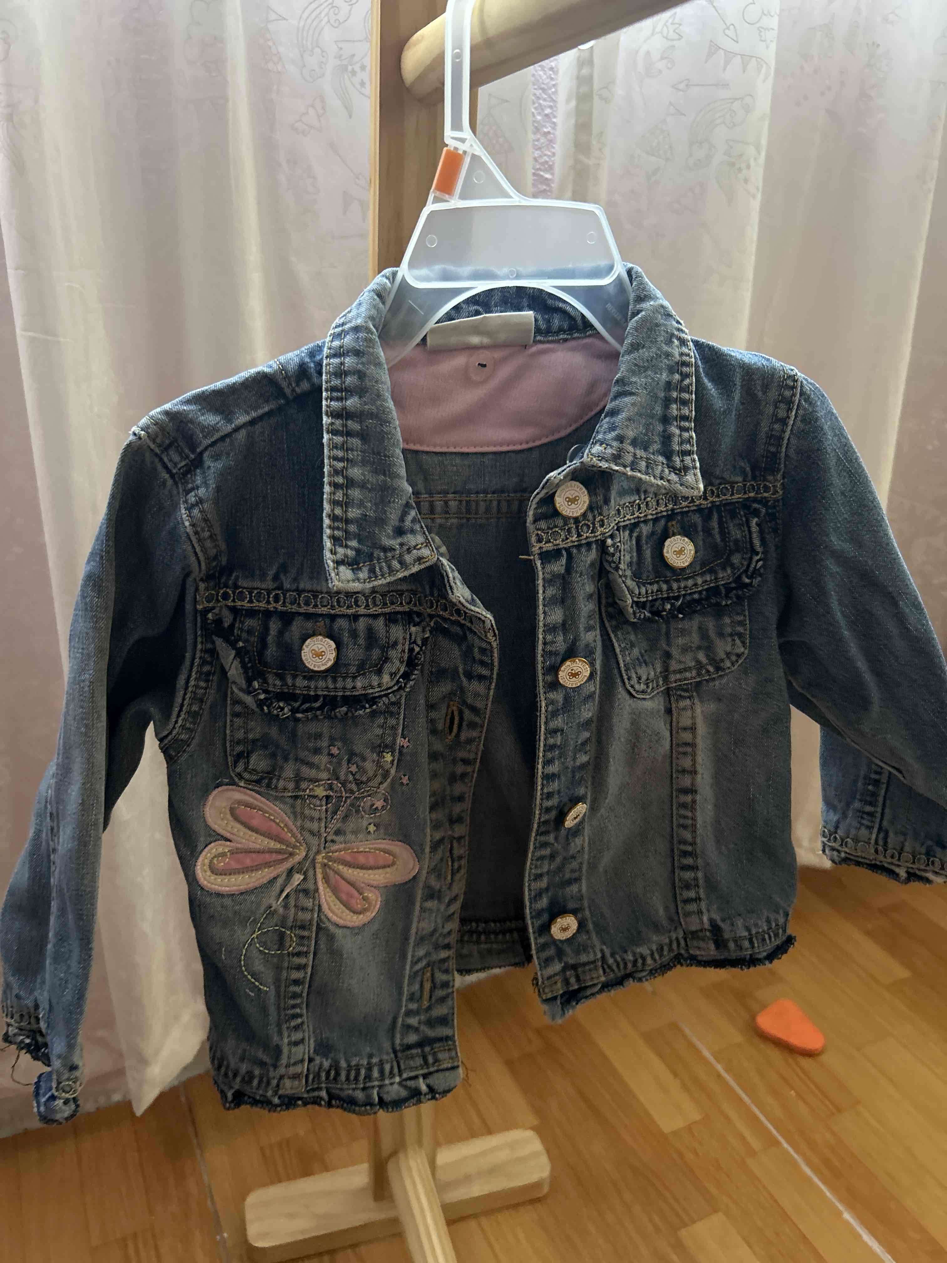 Chaqueta de mezclilla infantil - 1