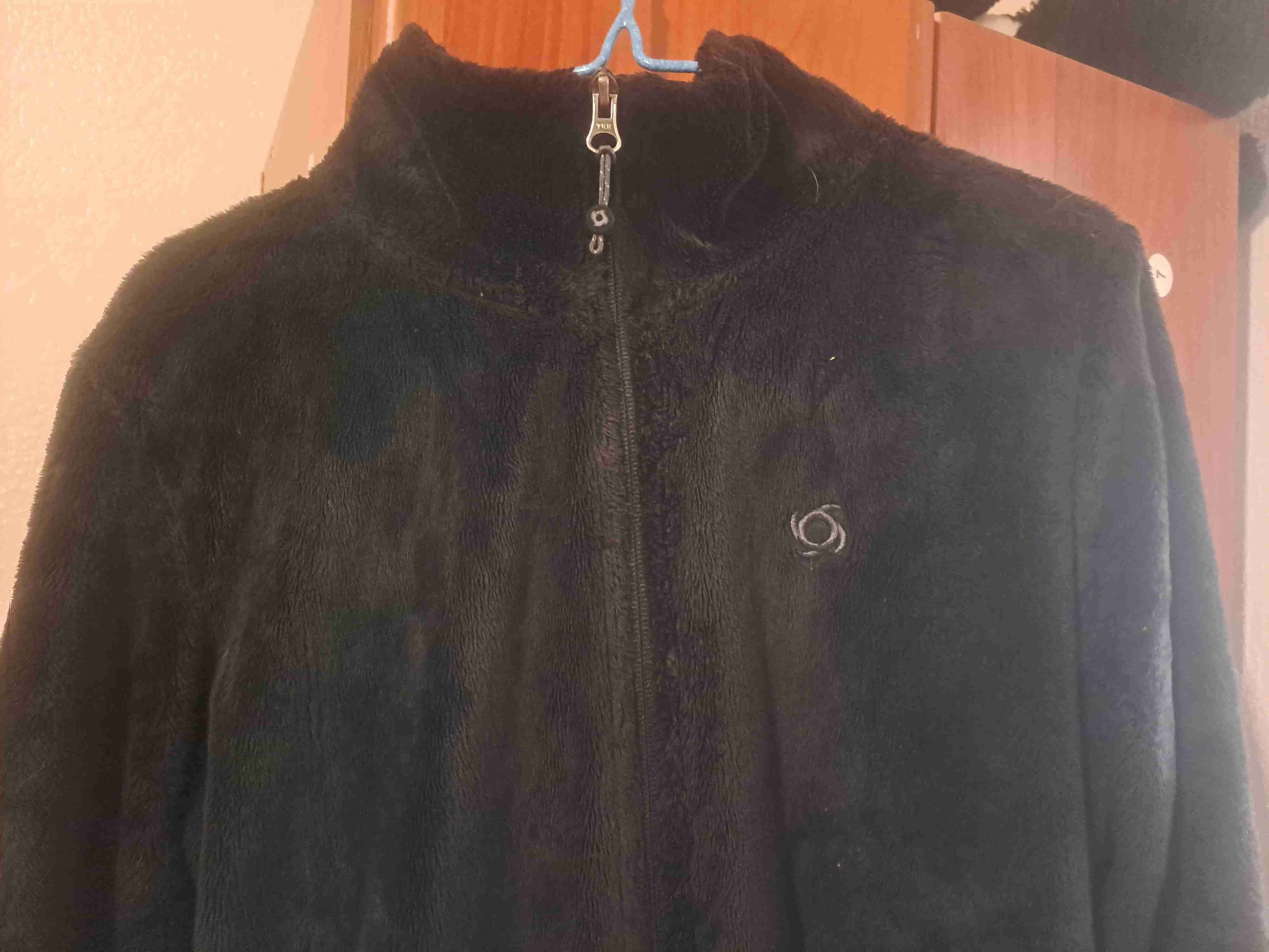 Chaqueta de polar negra - 1