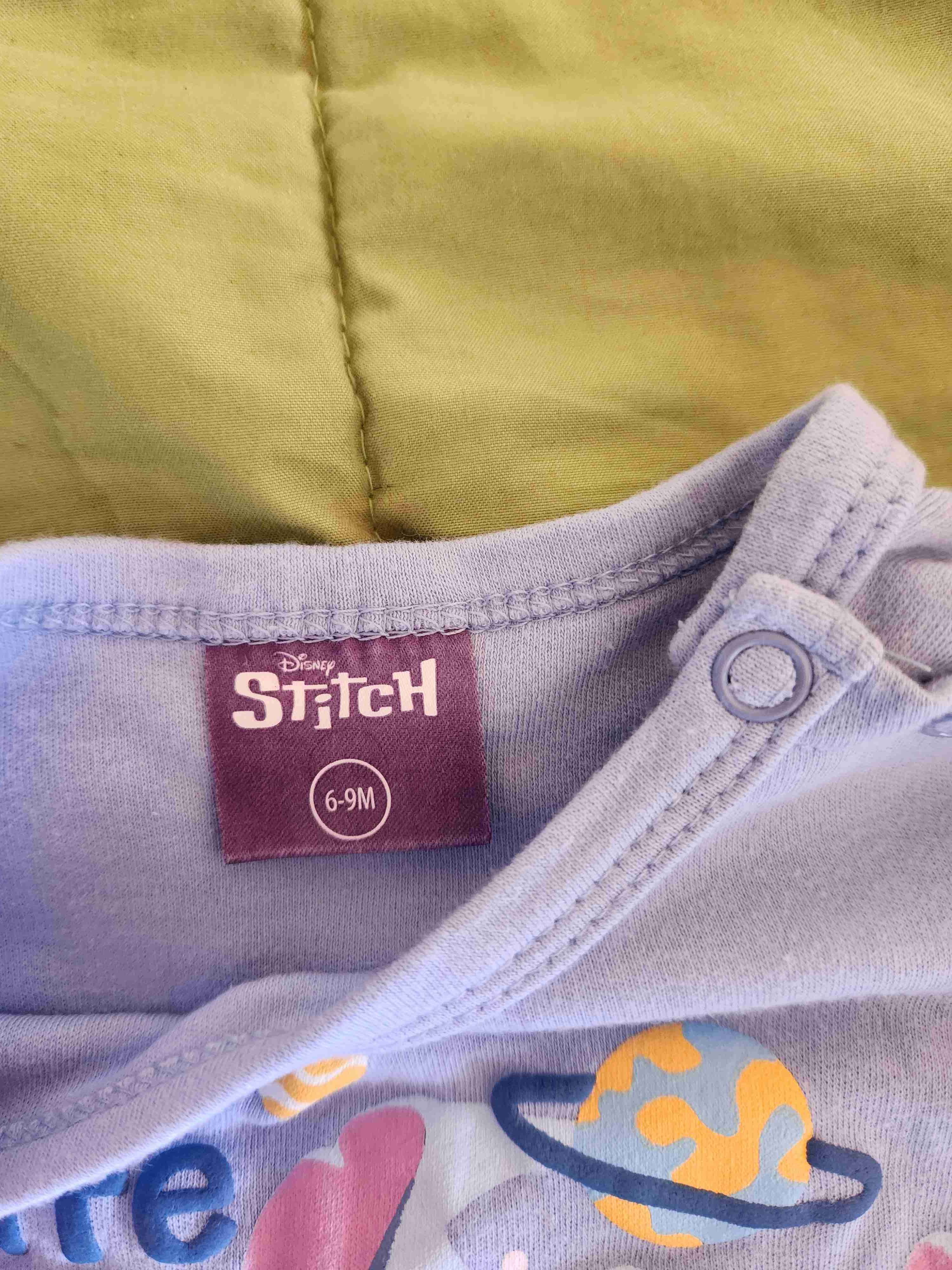 Body bebé Stitch azul - miniatura 2