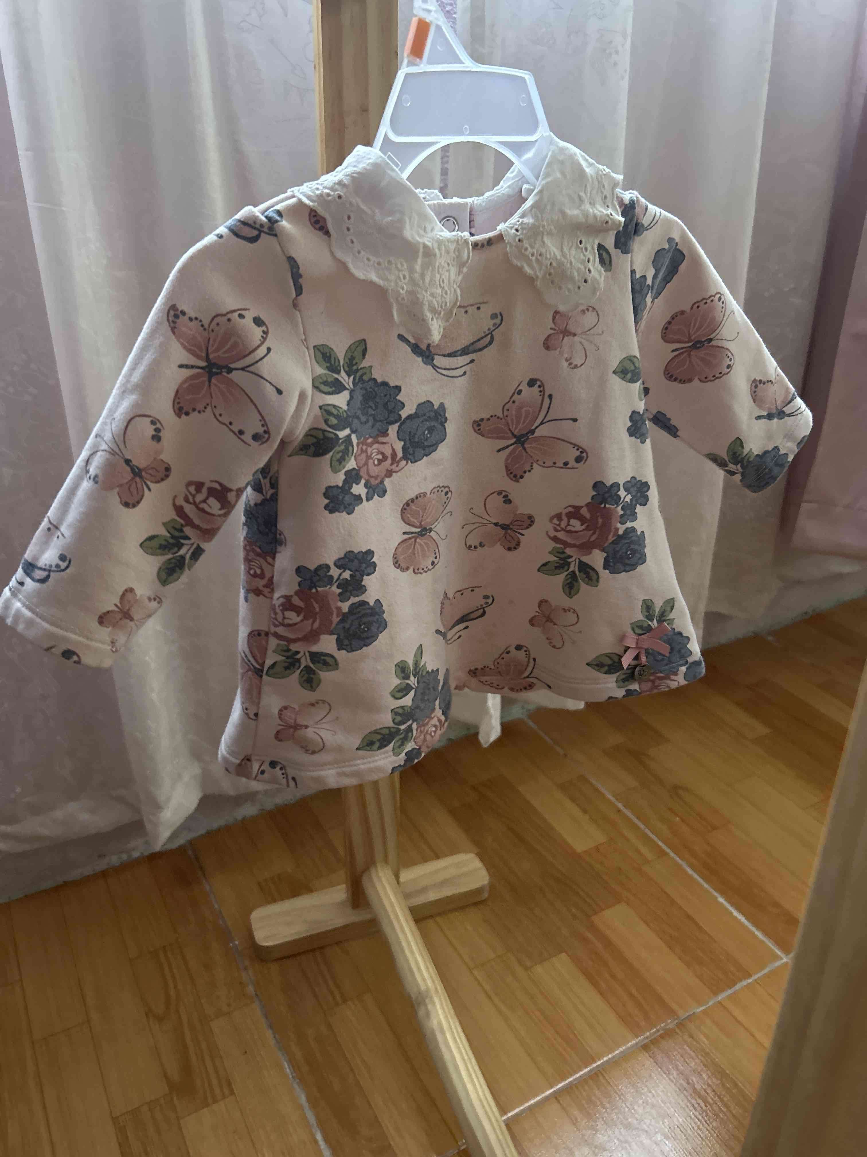 Polerón bebé con mariposas Limonada - miniatura 1