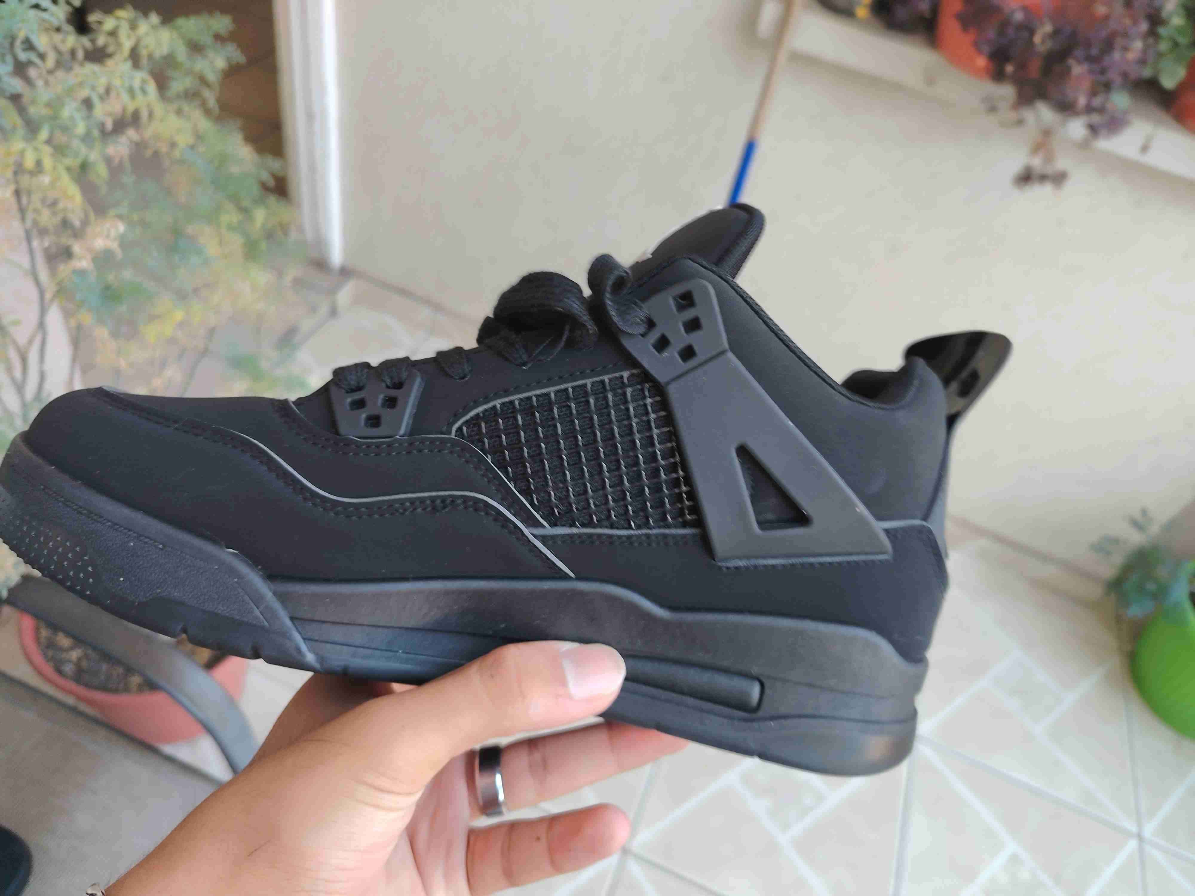 Zapatillas jordan retro 4 Black cat g5 - miniatura 1