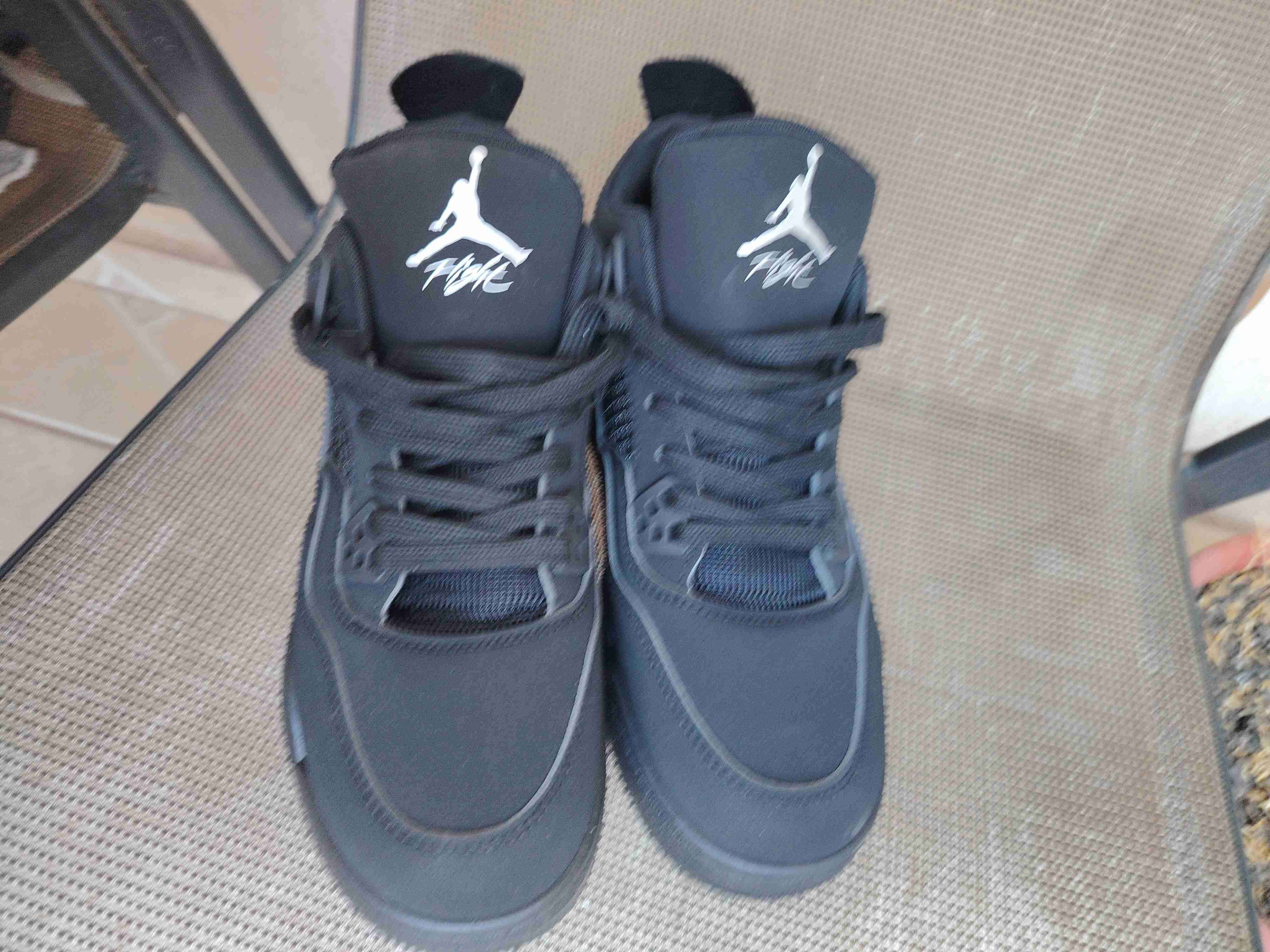 Zapatillas jordan retro 4 Black cat g5 - miniatura 2