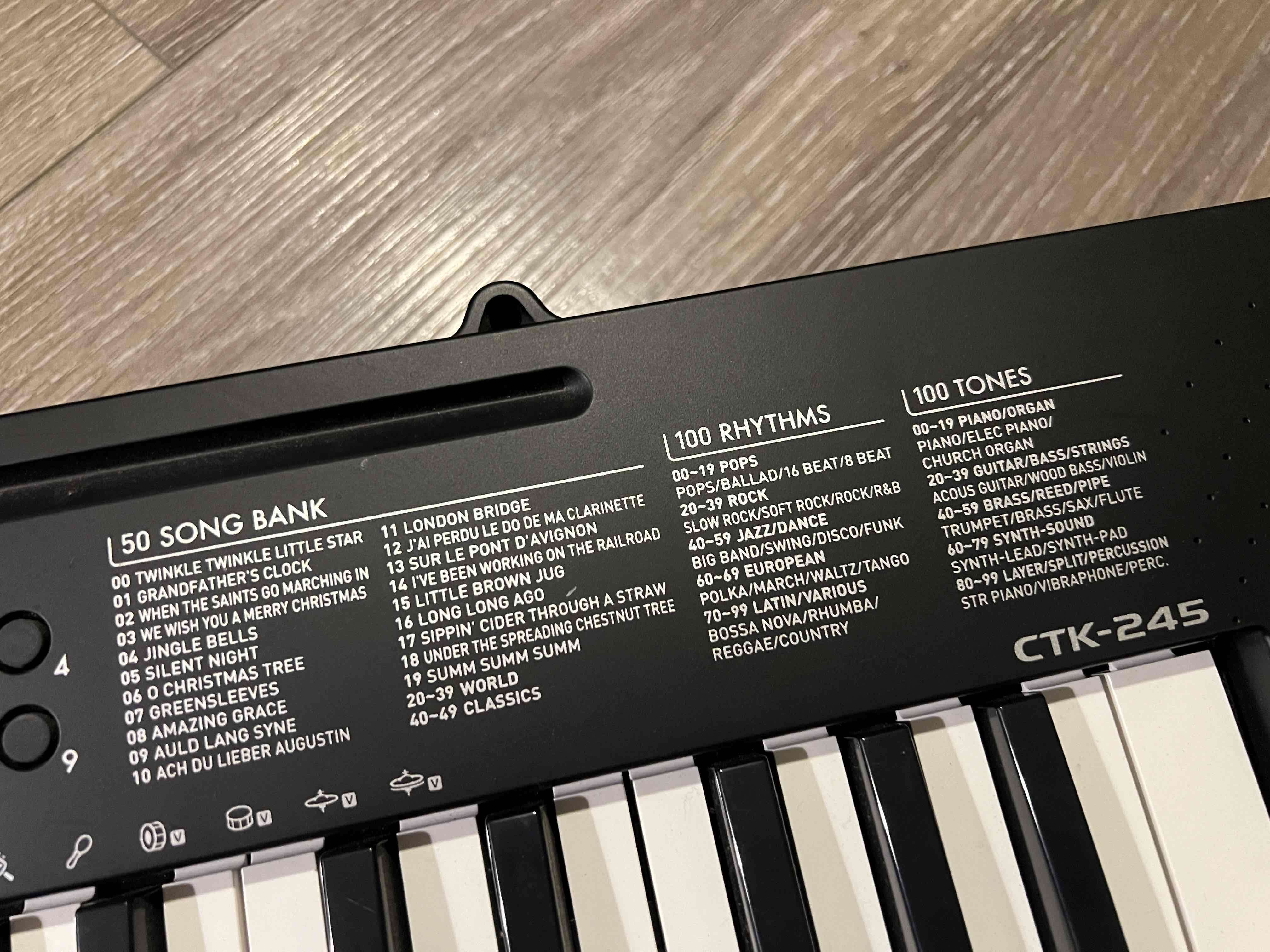 Teclado Casio CTK-245 - miniatura 2