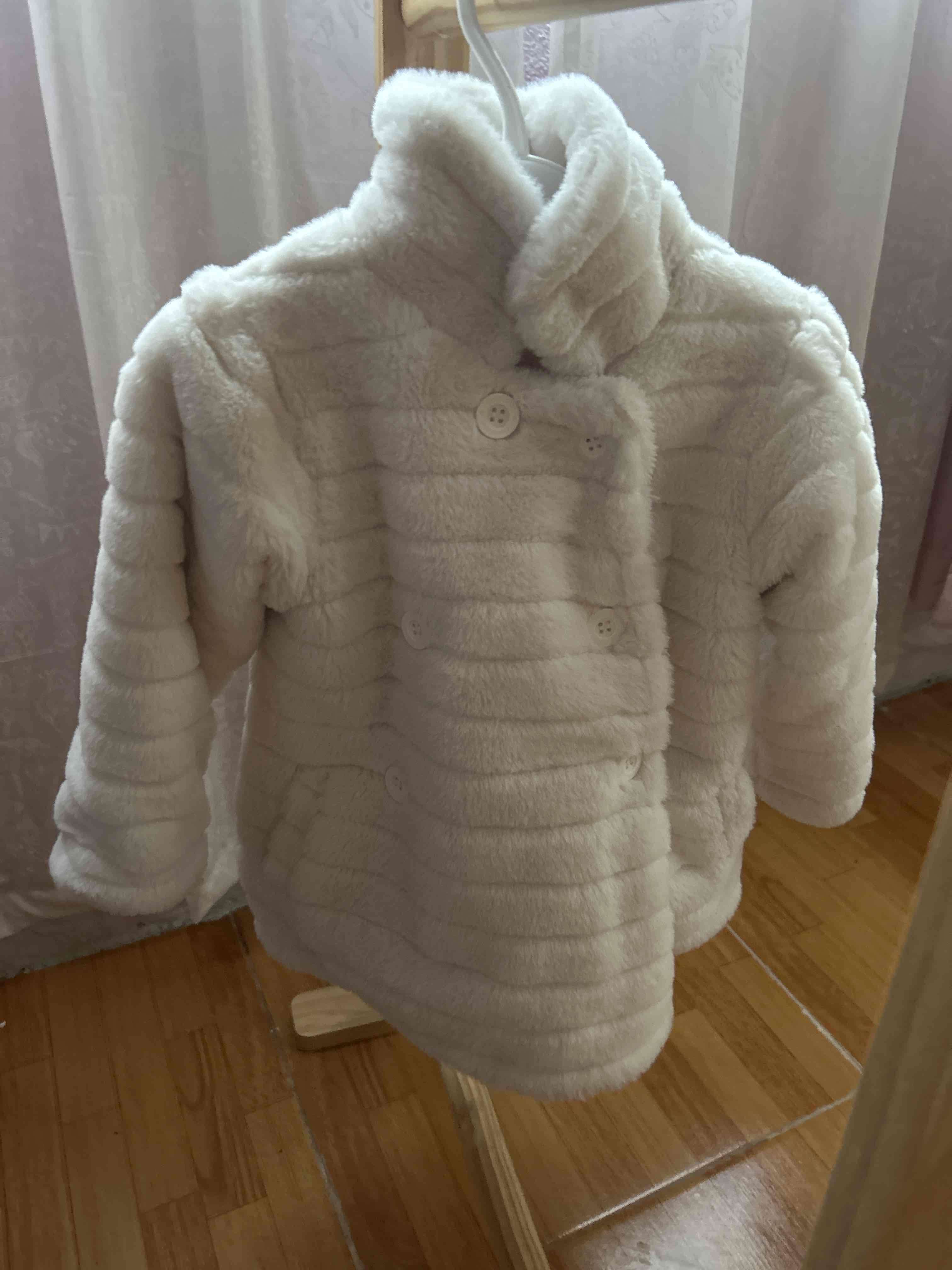 Chaqueta de peluche blanca Limonada - miniatura 1