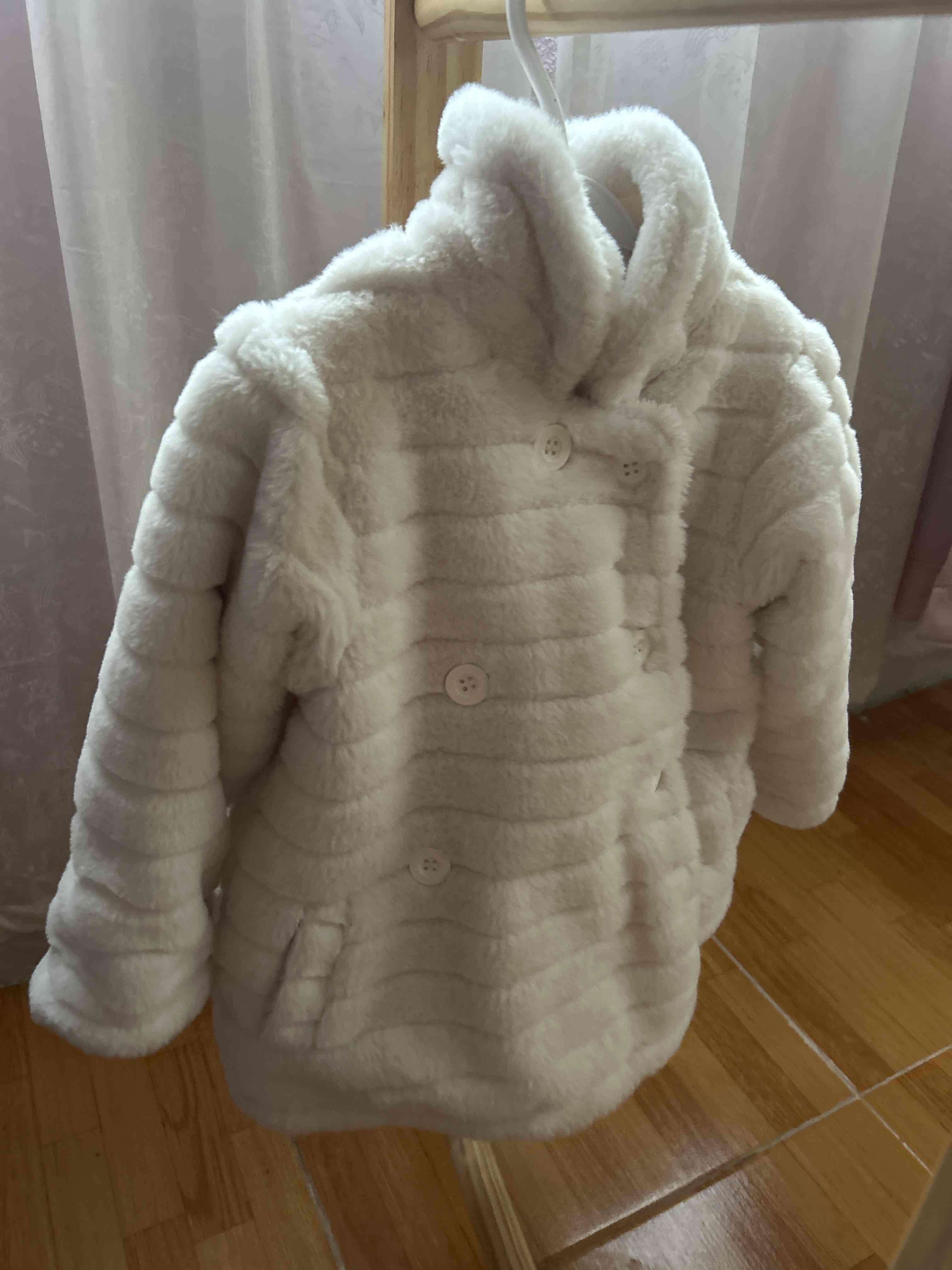 Chaqueta de peluche blanca Limonada - miniatura 3
