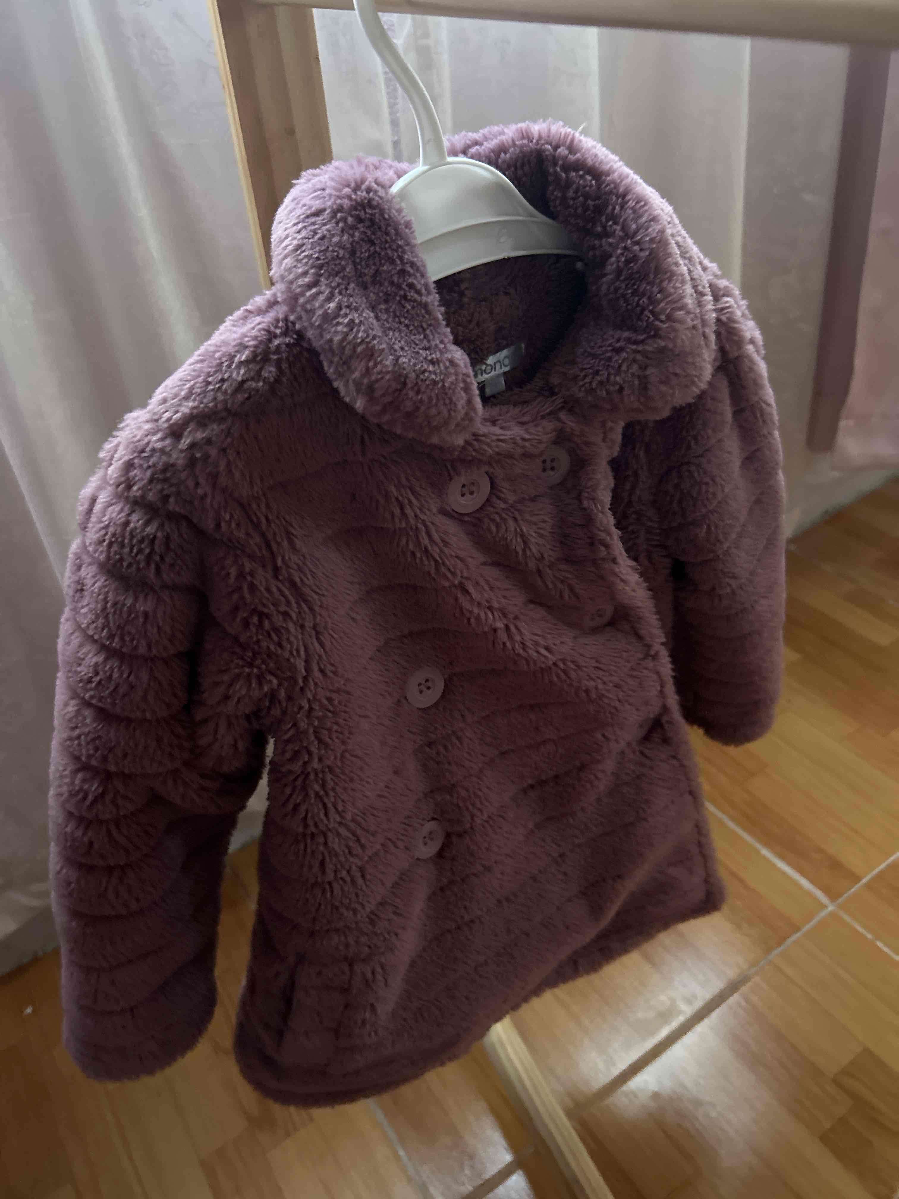 Abrigo de niña morado Limonada - miniatura 3