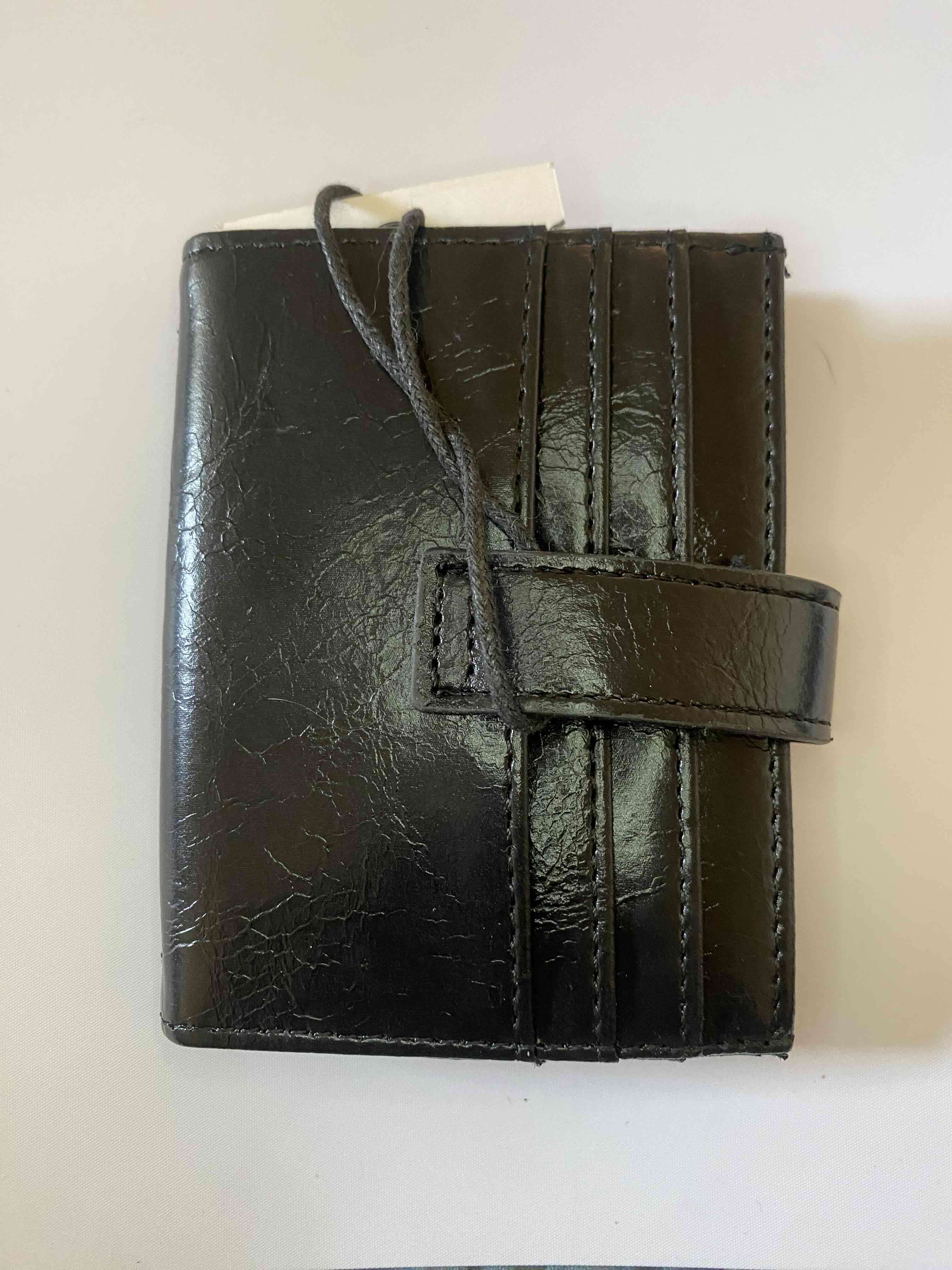 Billetera de cuero negra Humana - miniatura 3