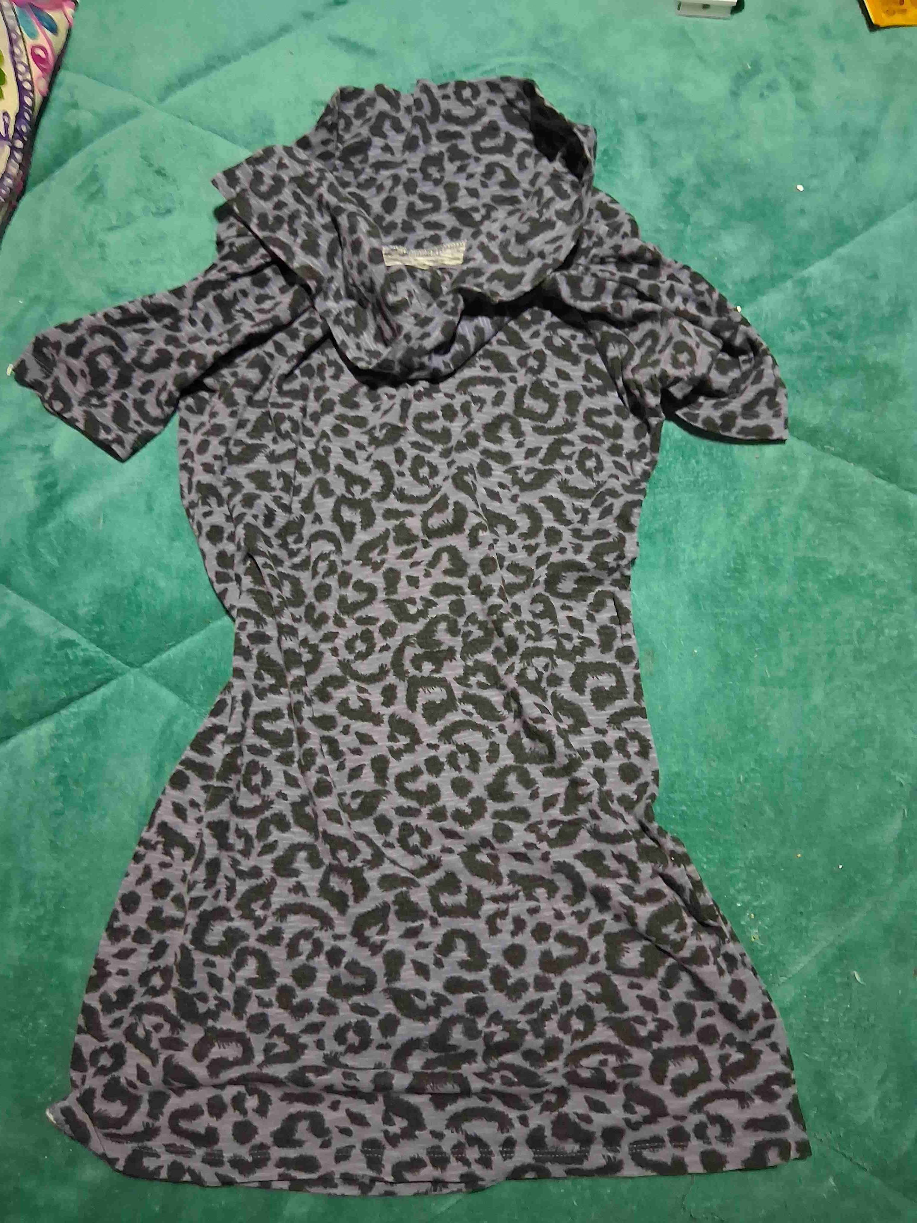 Vestido estampado de leopardo - 2