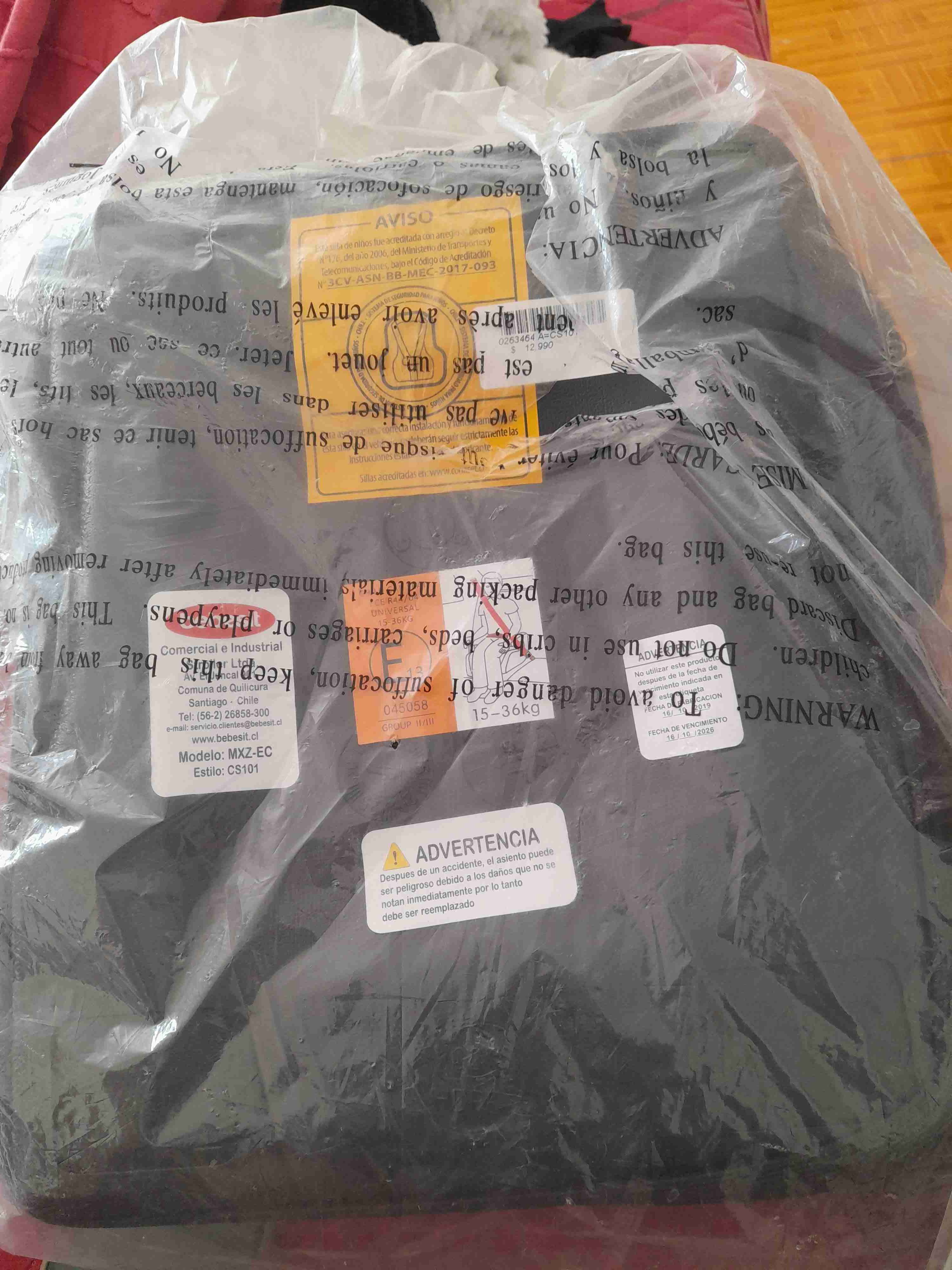 Butaca elevadora Bebesit nueva - miniatura 2