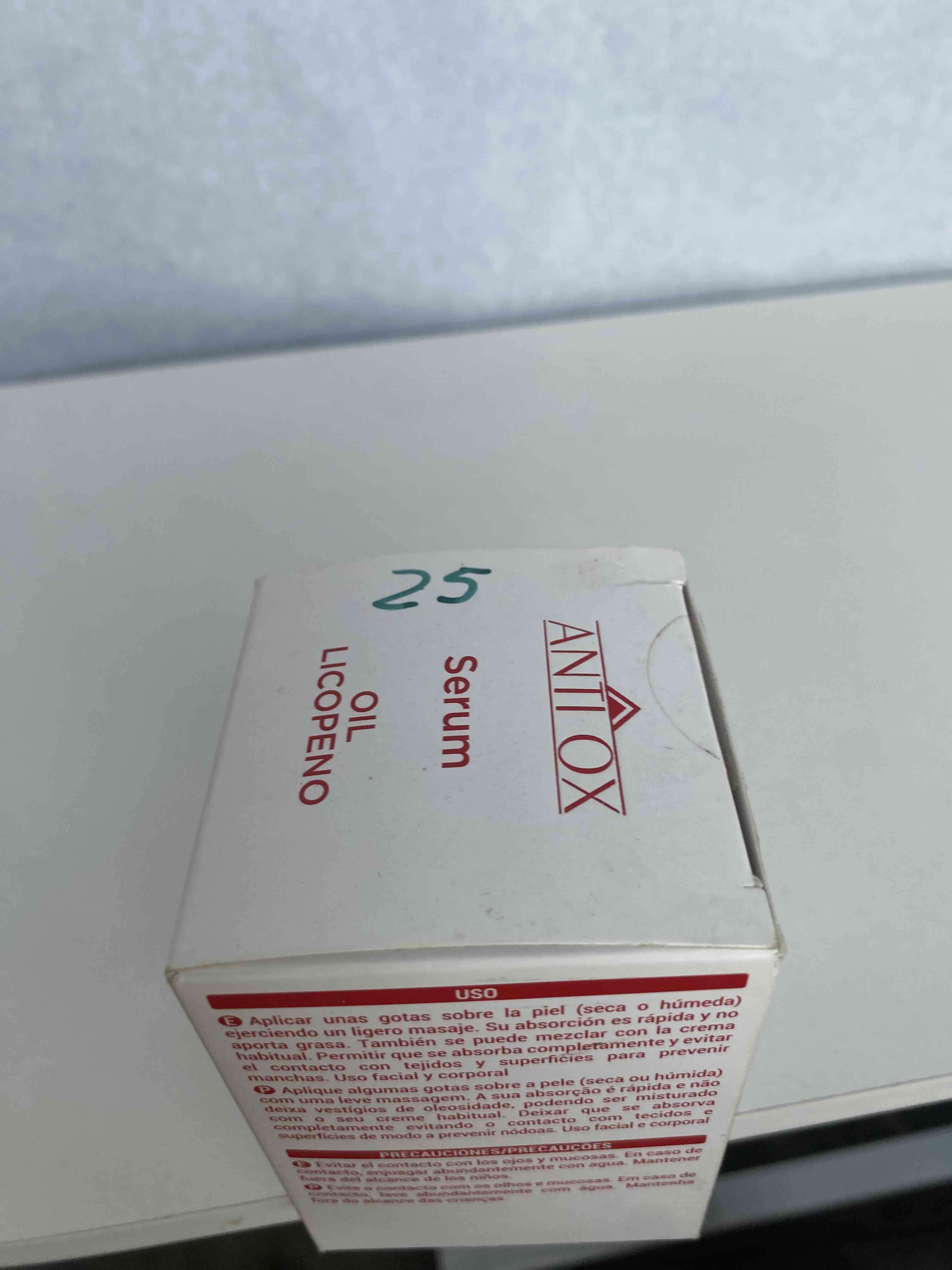 Sérum Antiox Oil Licopeno - 3