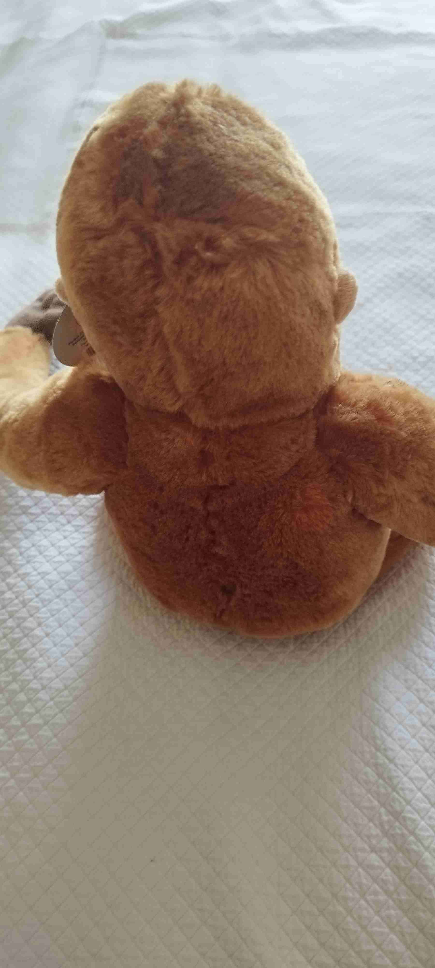 Peluche de mono café - miniatura 4