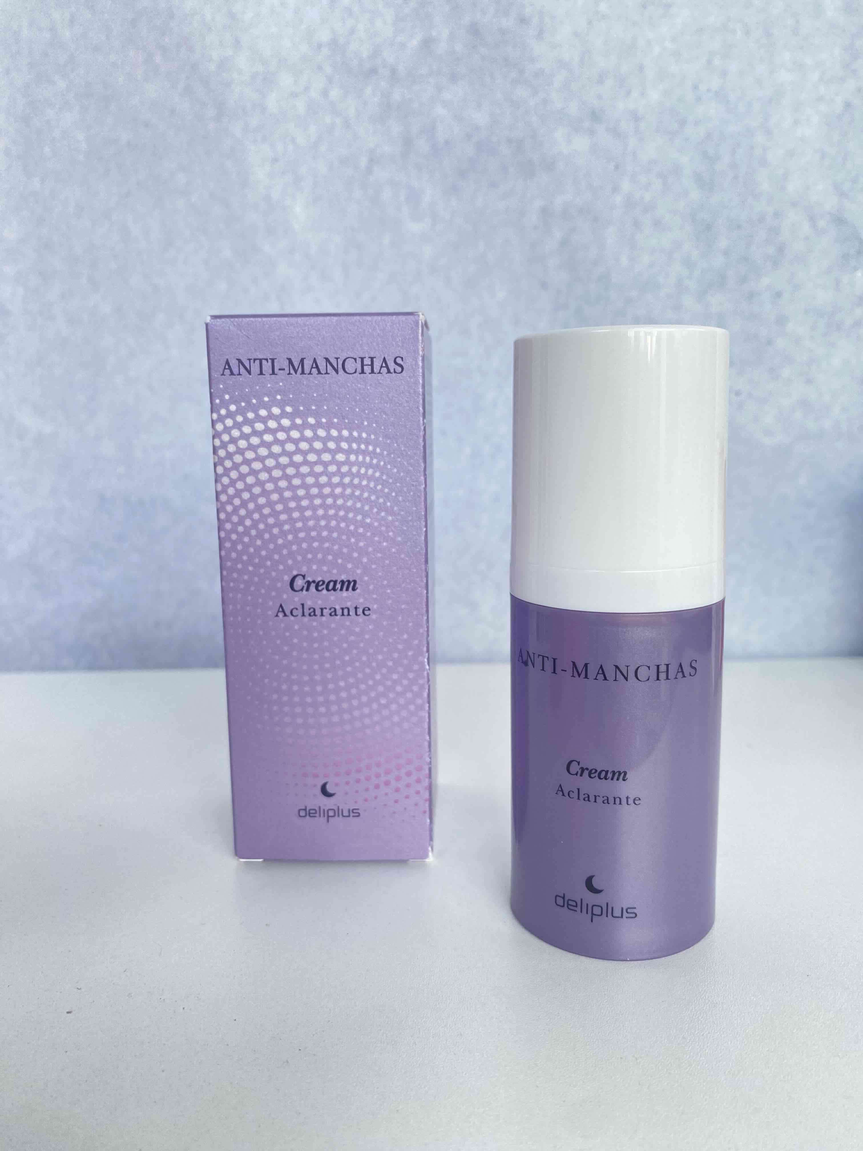 Crema aclaradora anti-manchas Deliplus - 1