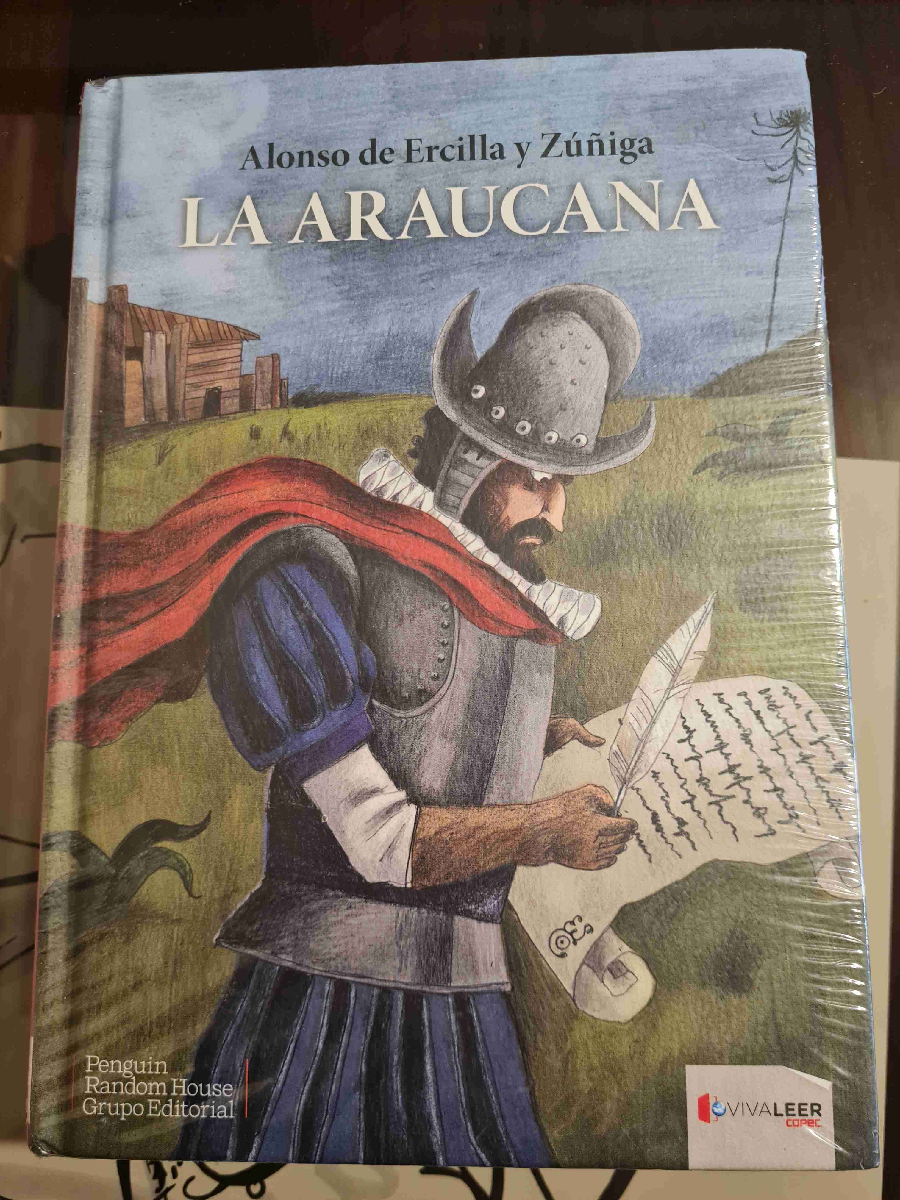 Libro La Araucana de Alonso de Ercilla - 1