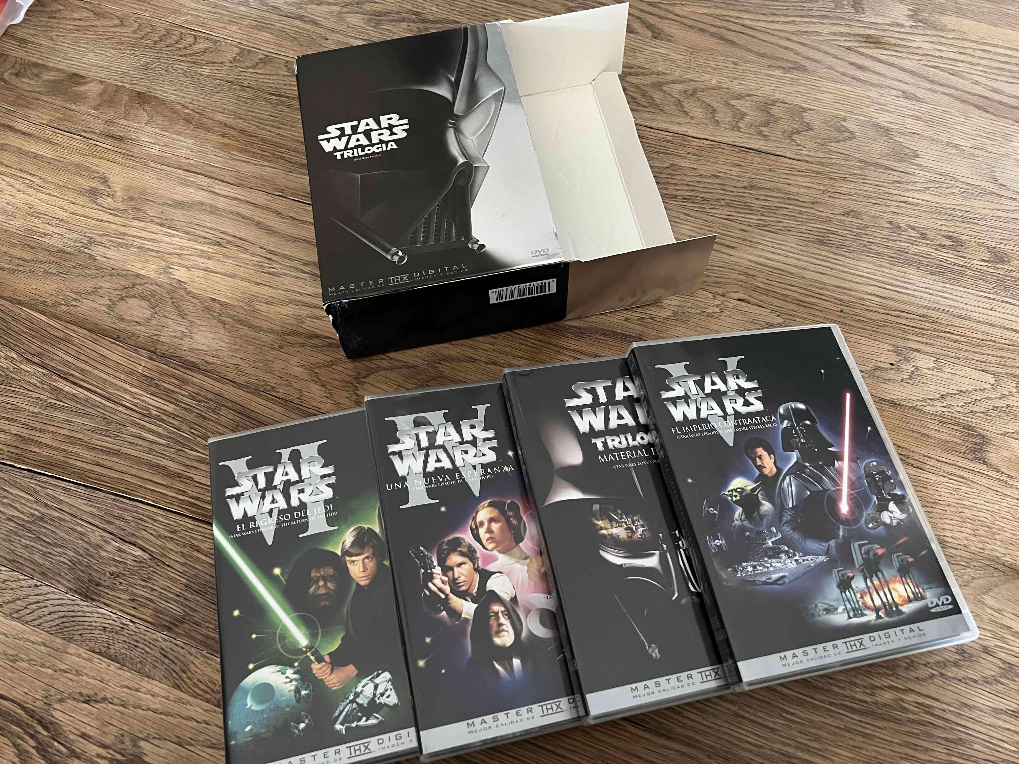 Trilogía Star Wars en DVD - miniatura 3