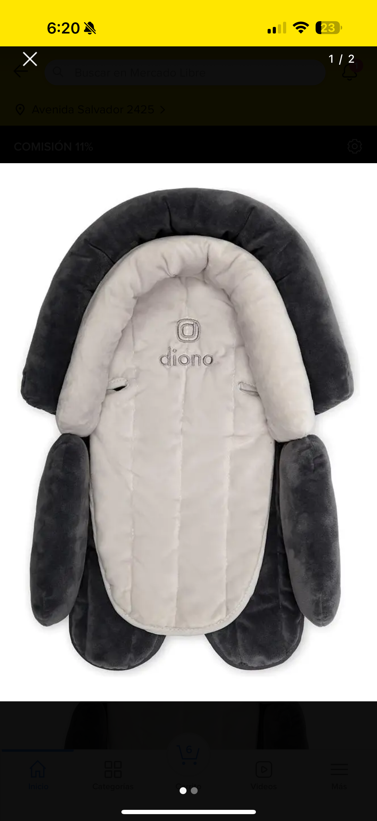 Funda para asiento de bebé Diono - 2