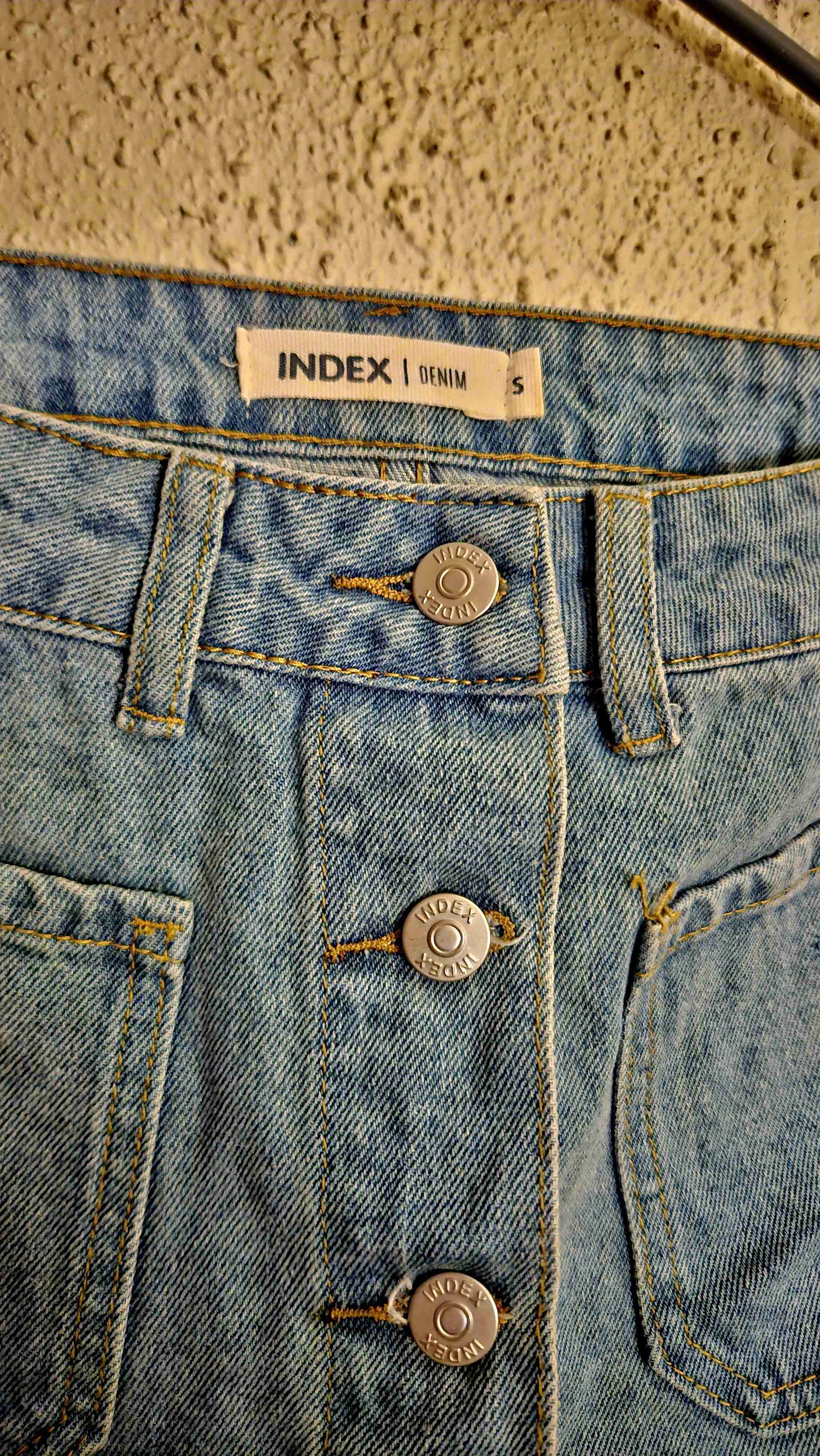 Falda de mezclilla azul - miniatura 2