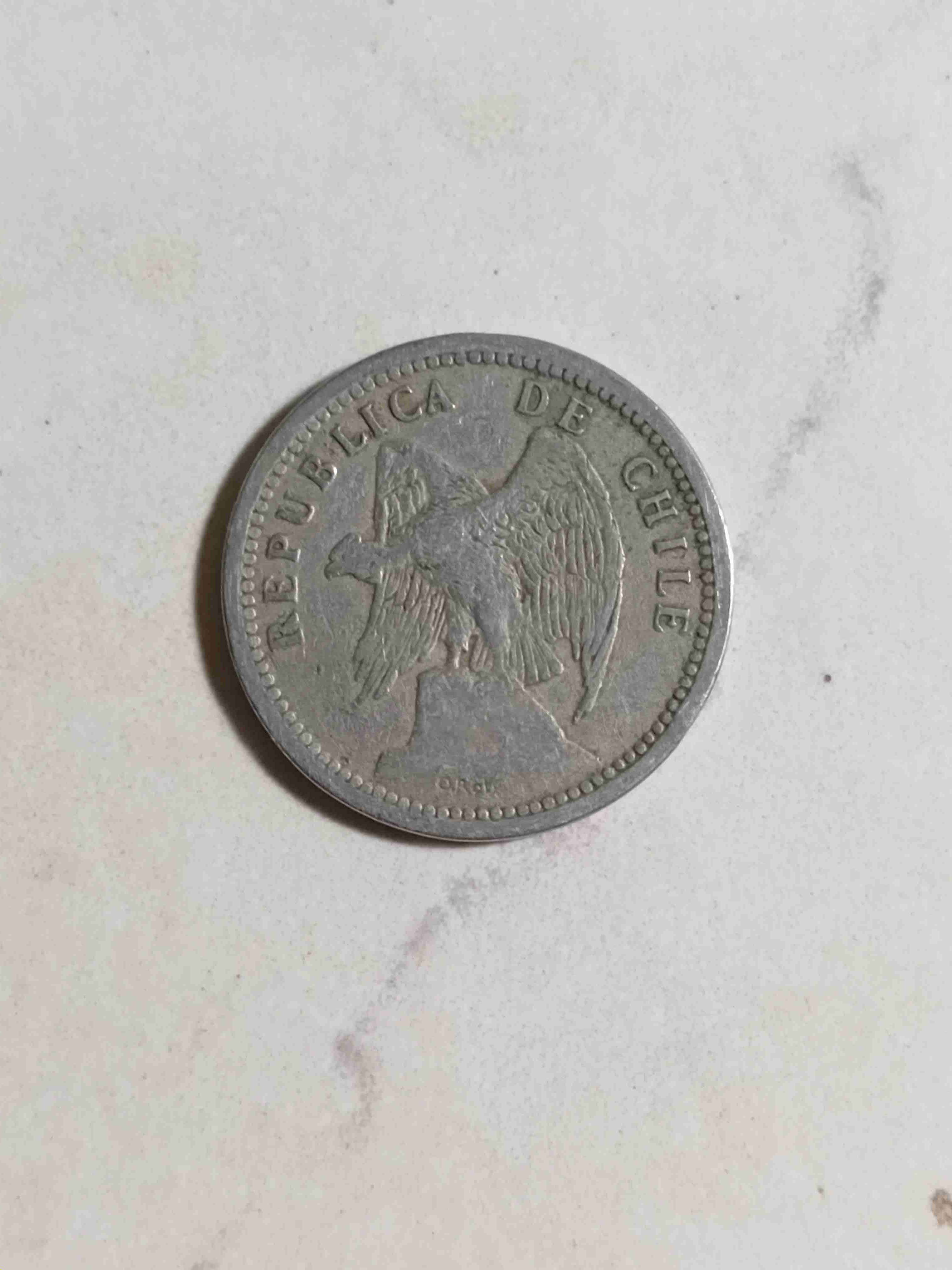 Moneda 20 centavos 1933 - miniatura 2