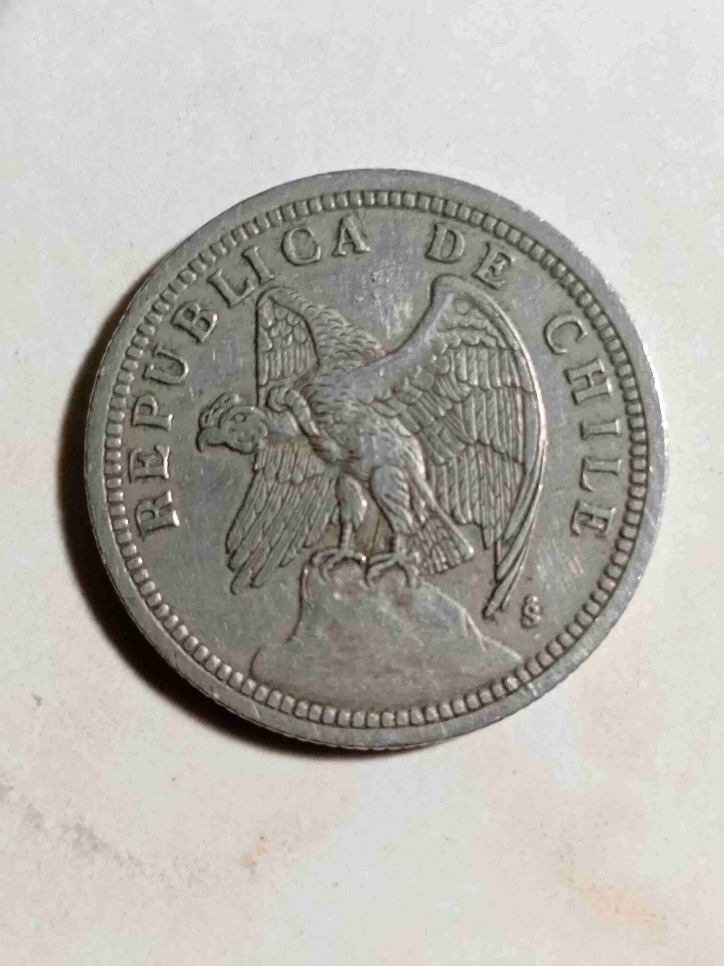 Moneda antigua 1 peso 1933 - 2