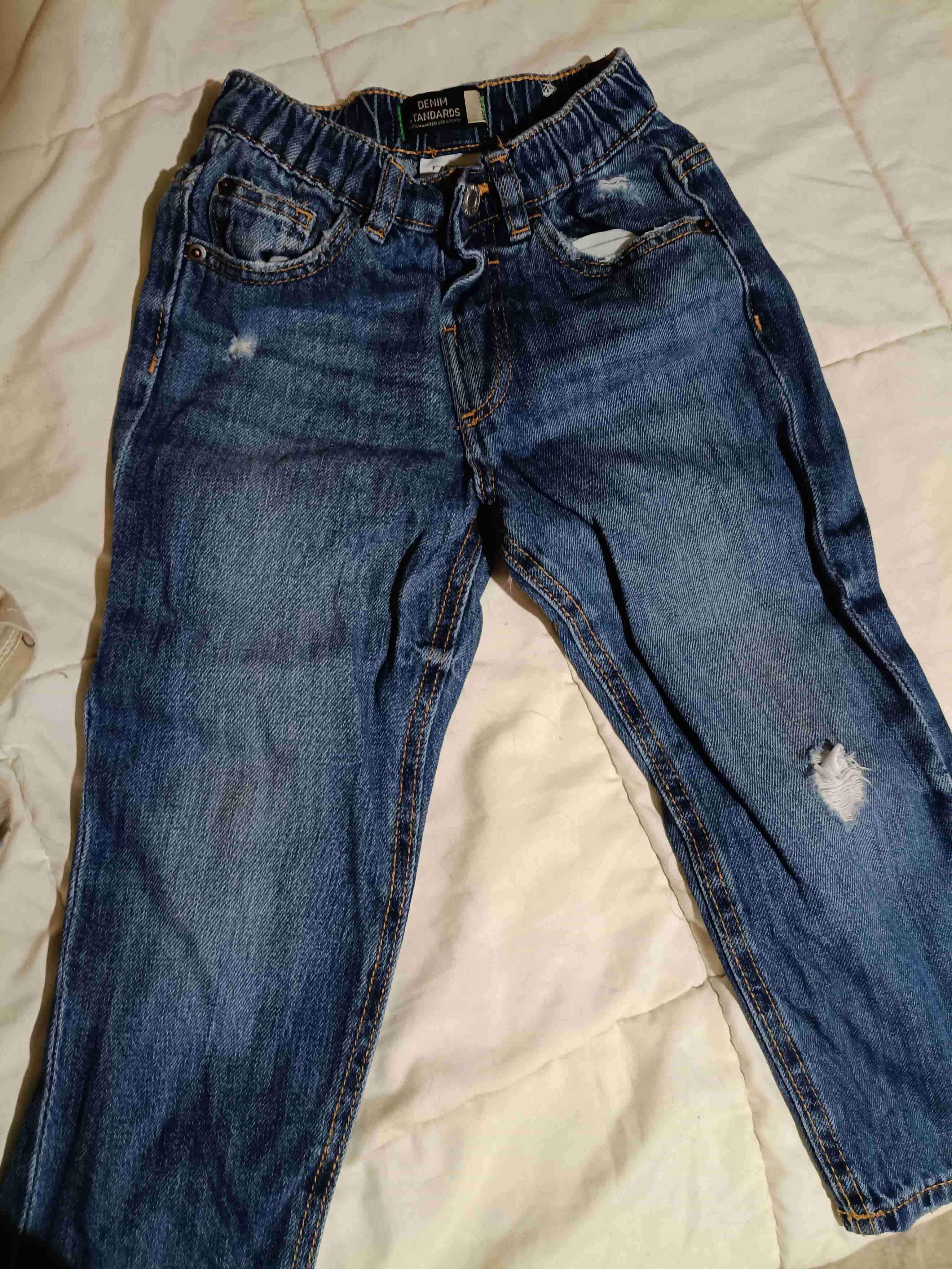 Jeans de niño azul desgastado - 2