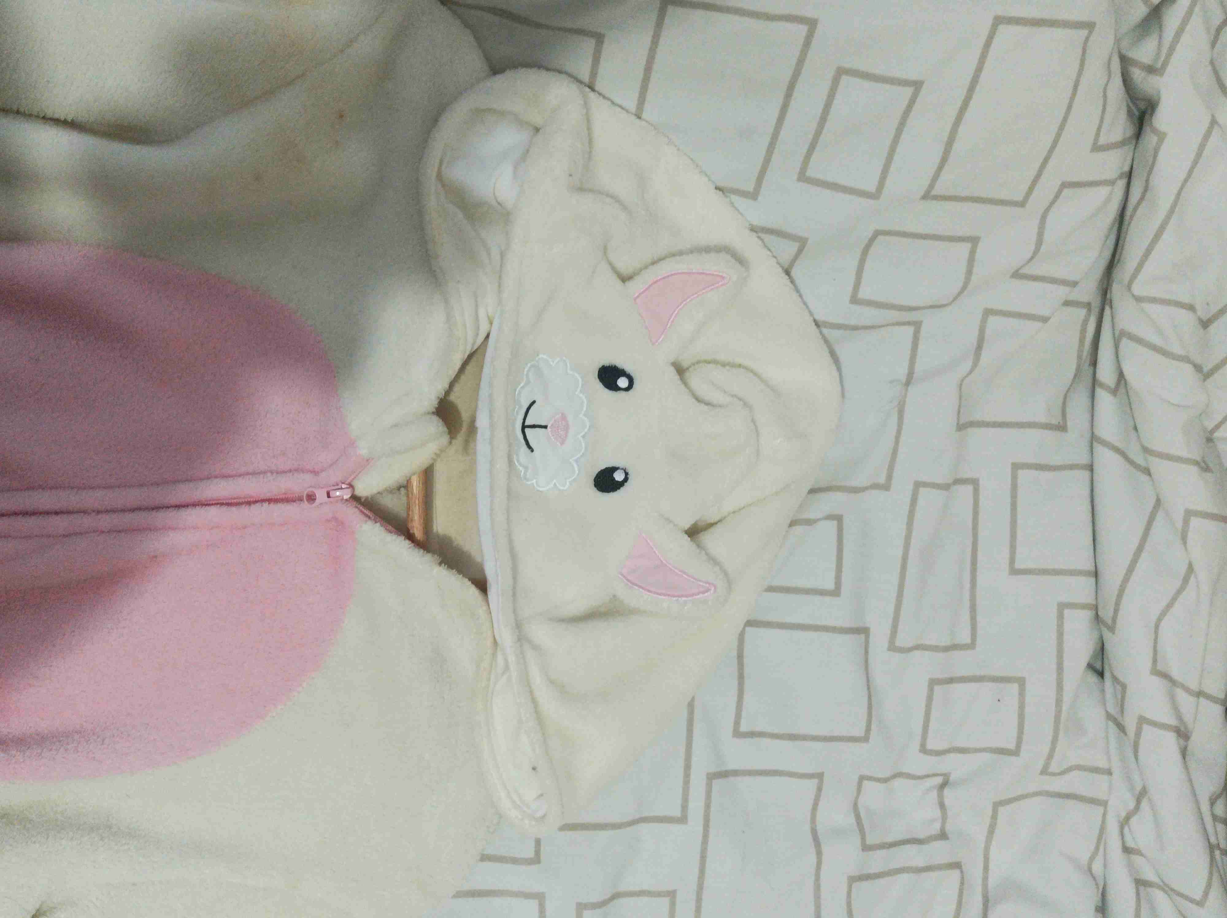 Pijama polar infantil con capucha - 1