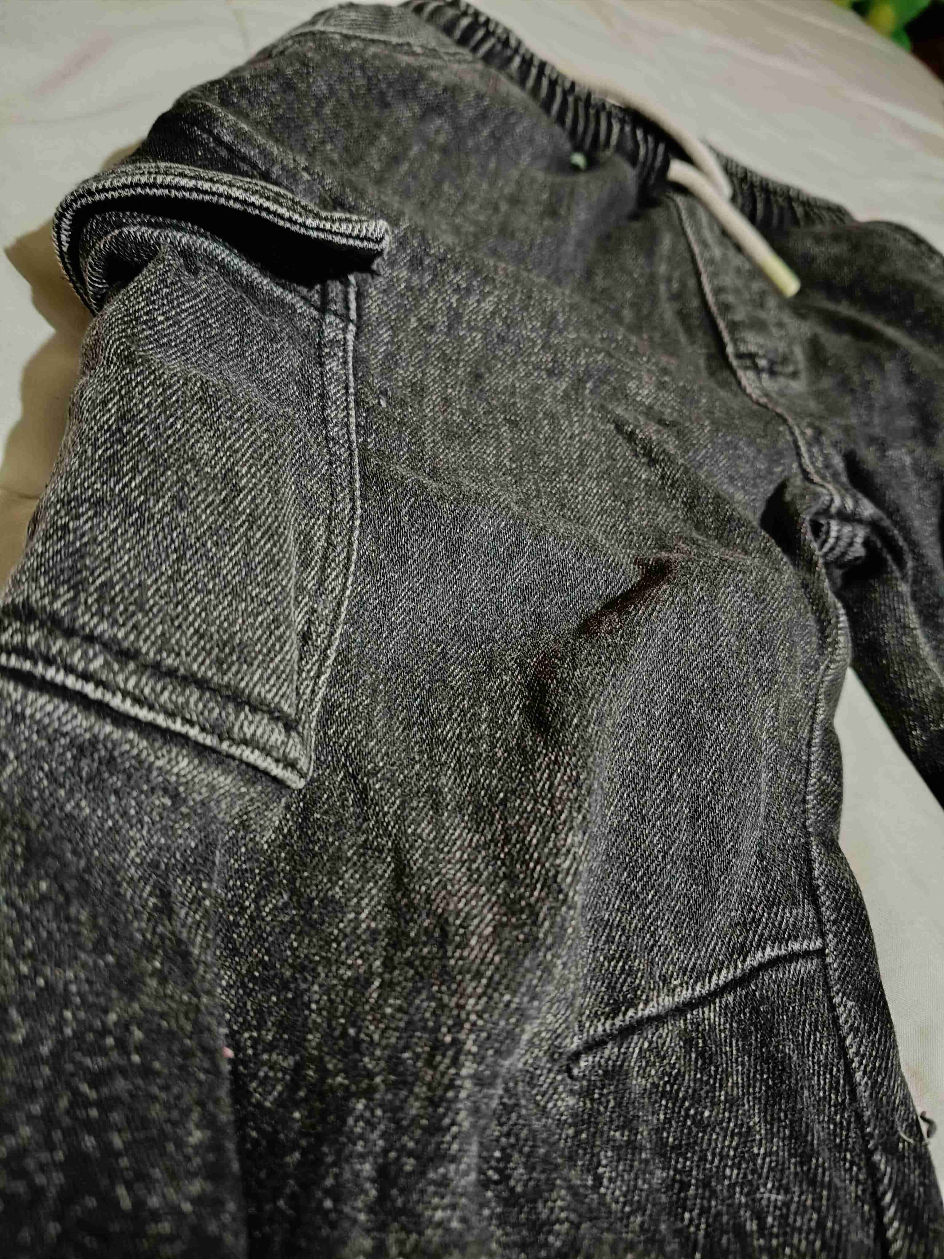 Pantalones jogger negros para niño - miniatura 3