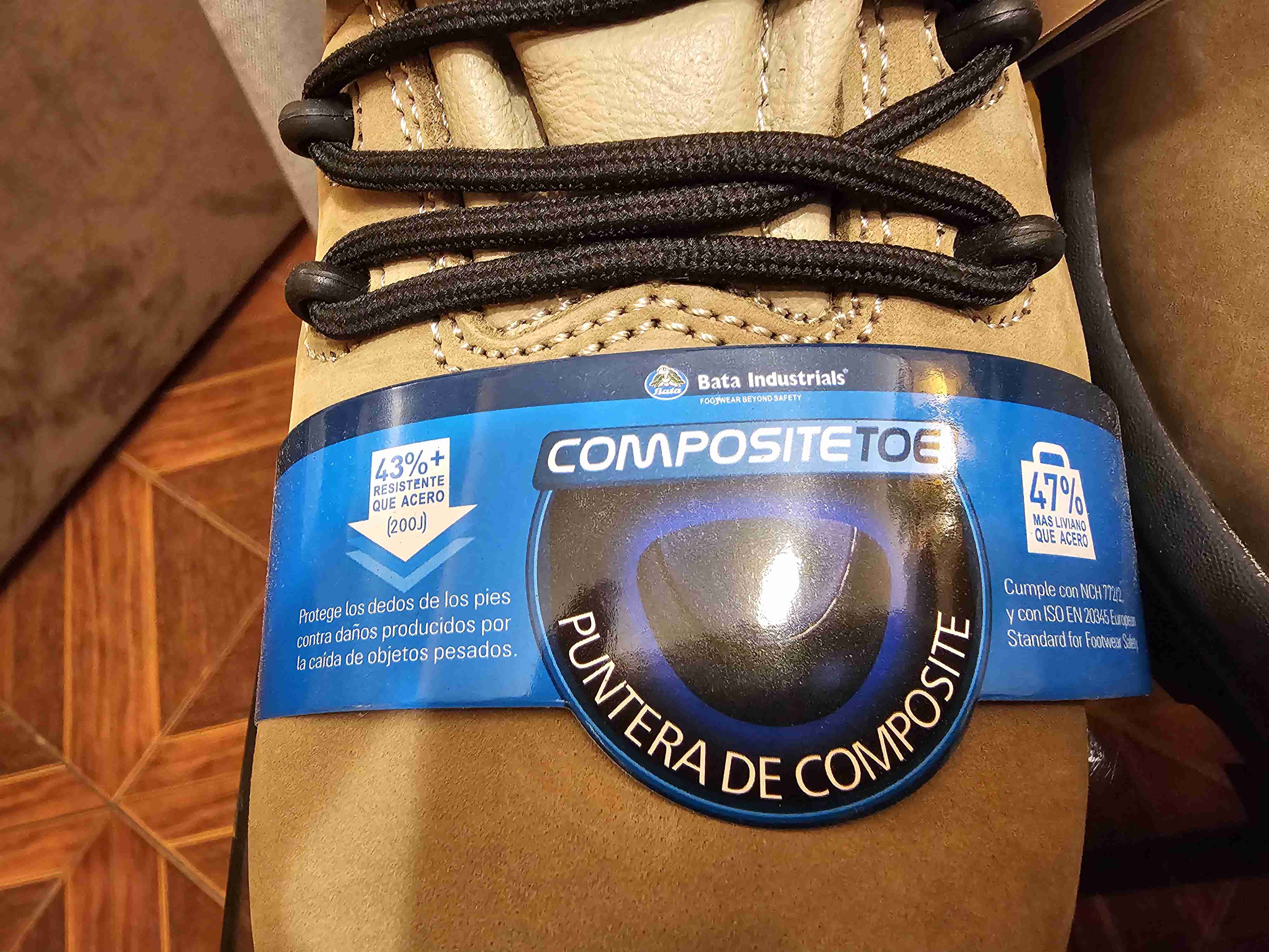 Botas de seguridad nuevas beige - 5