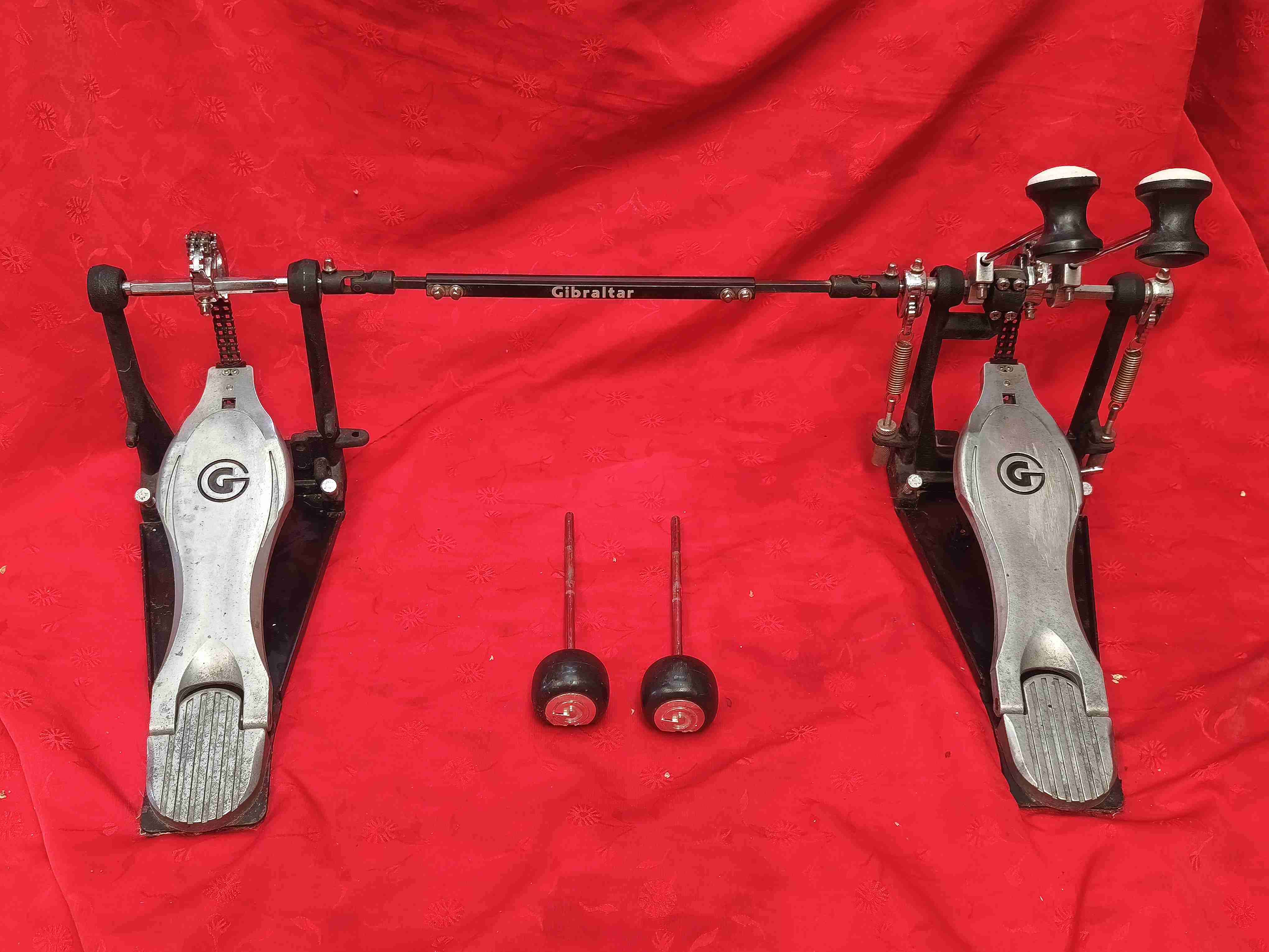 Pedales dobles para bombo - miniatura 4