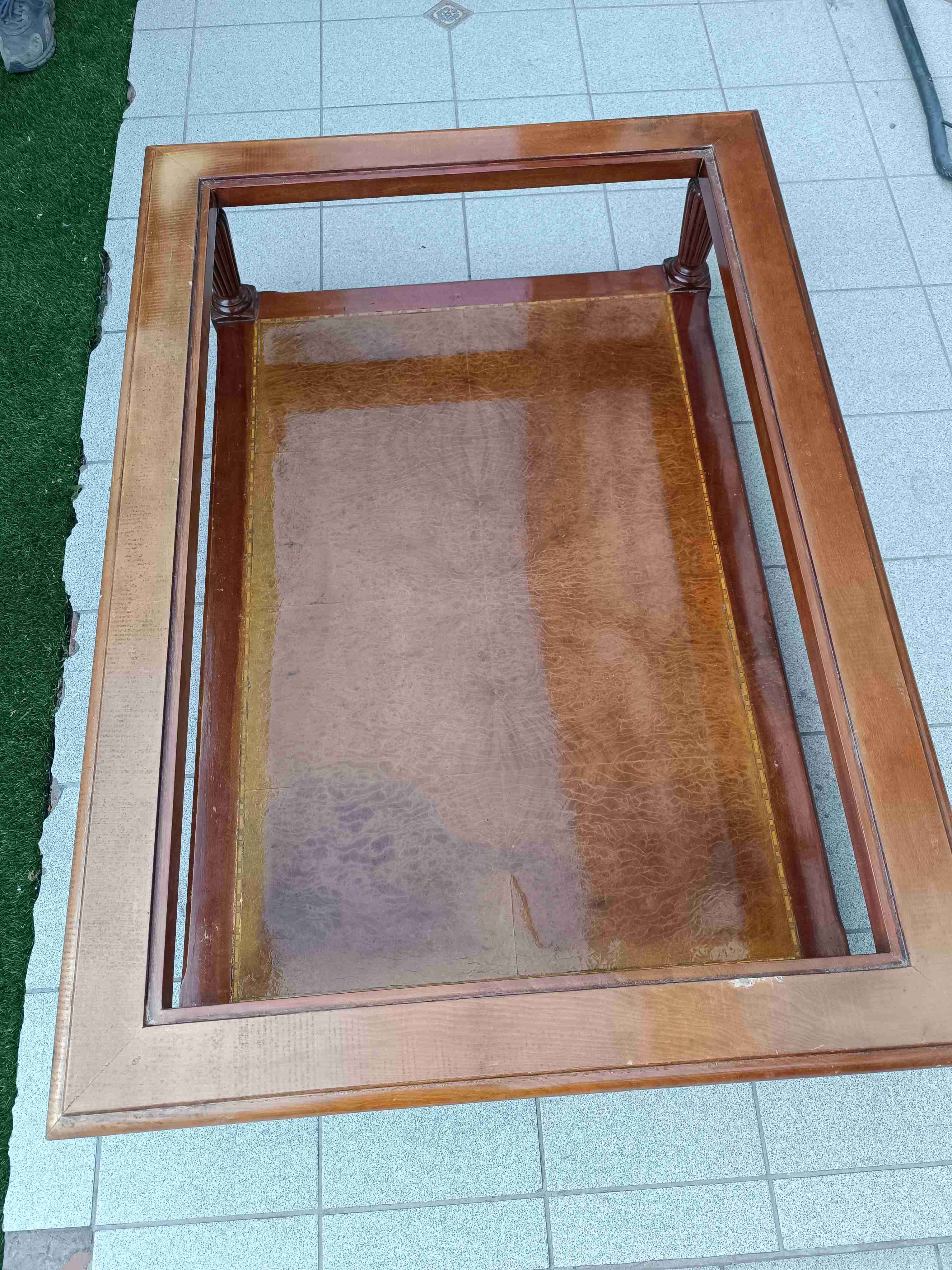 Mesa de centro de madera caoba - miniatura 2