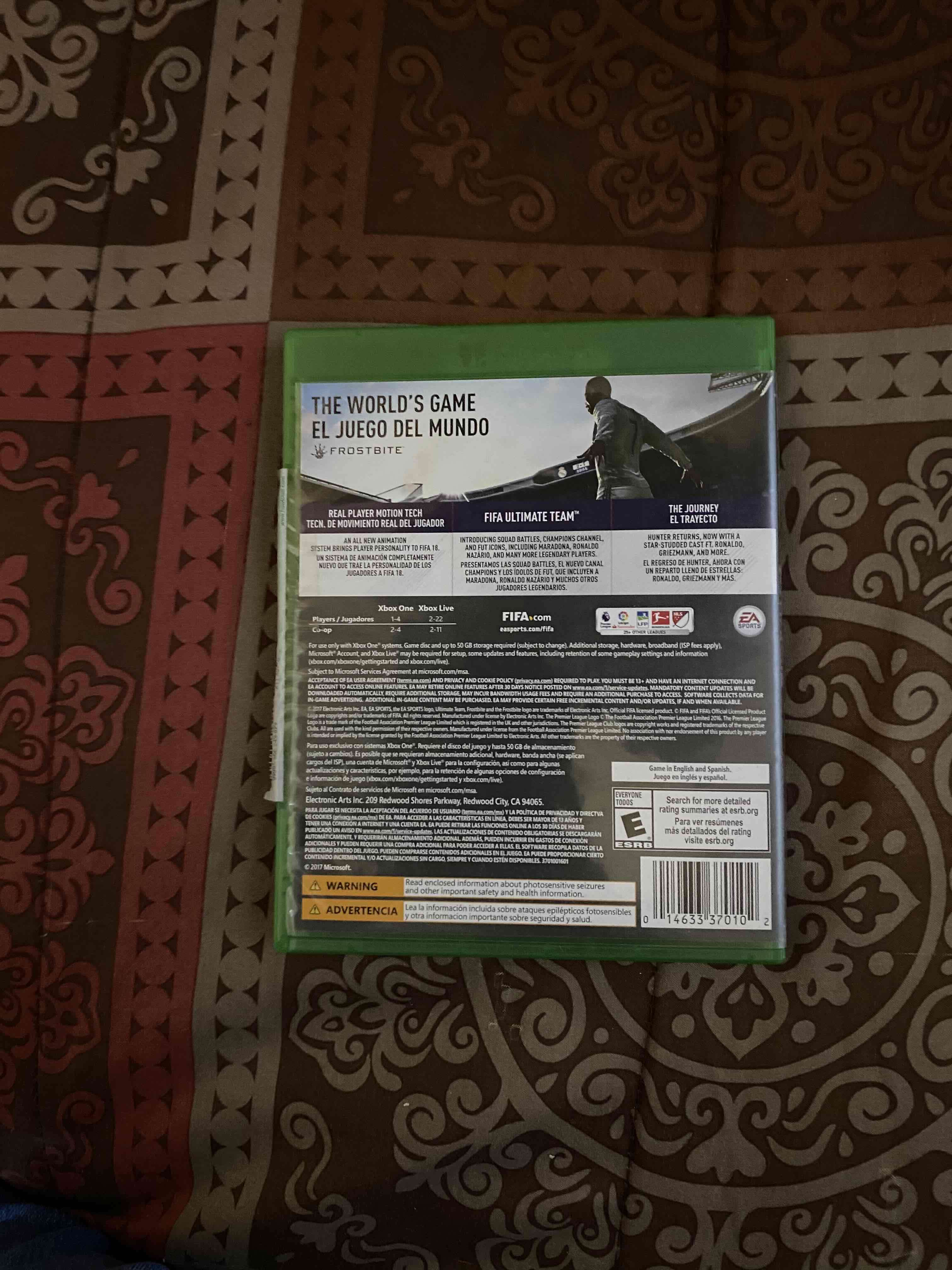 Juego FIFA 18 para Xbox One - miniatura 2