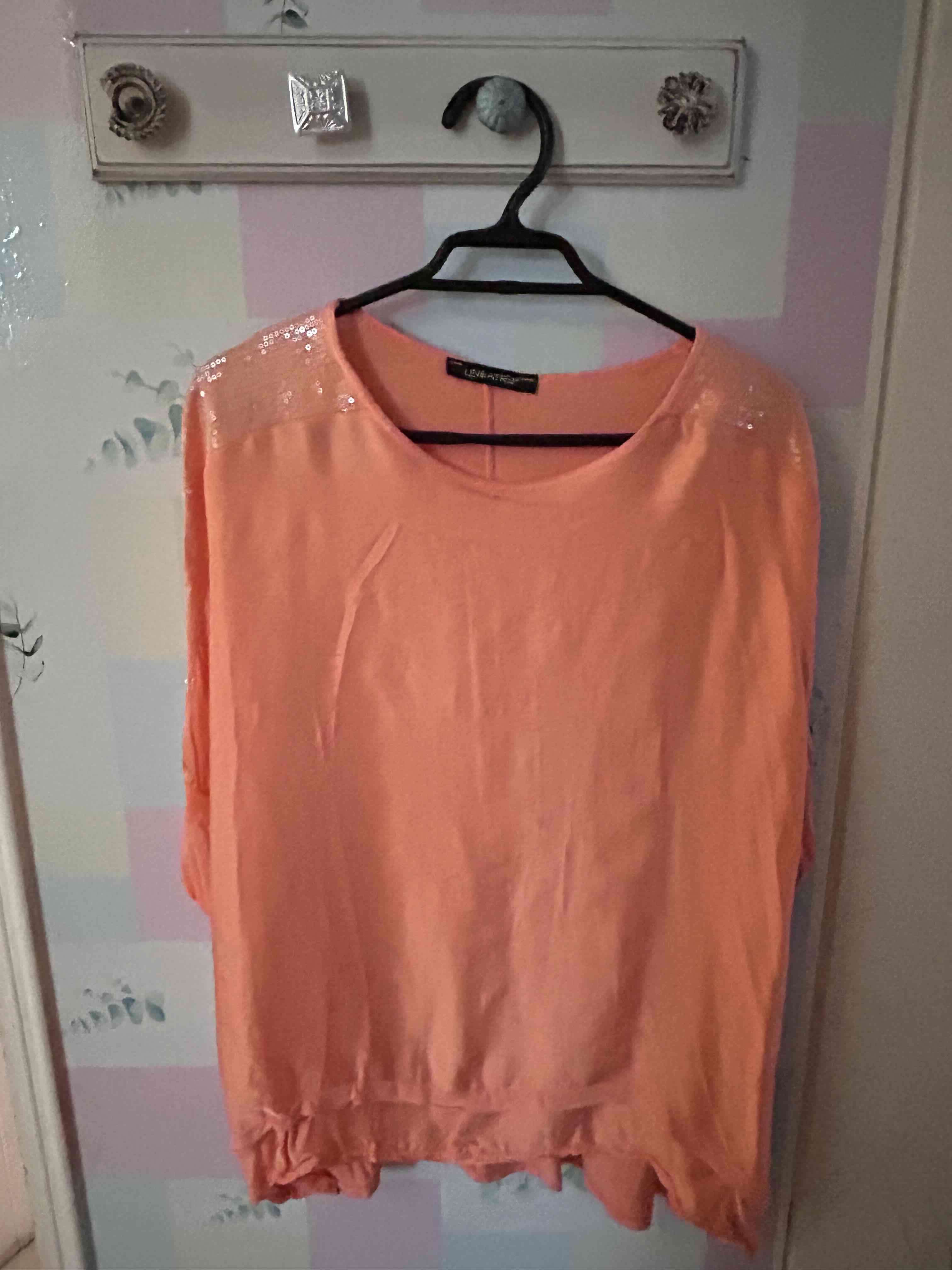 Blusa brillos y seda marca LINIATRE - 2