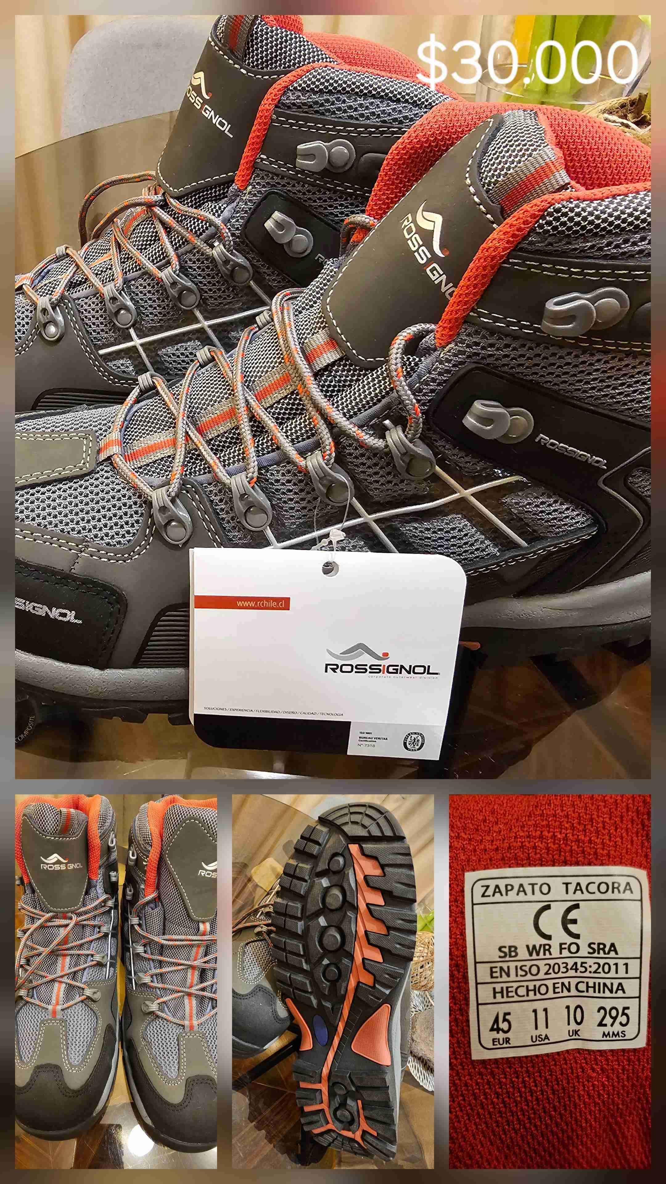 Botas de senderismo Rossignol grises - miniatura 5