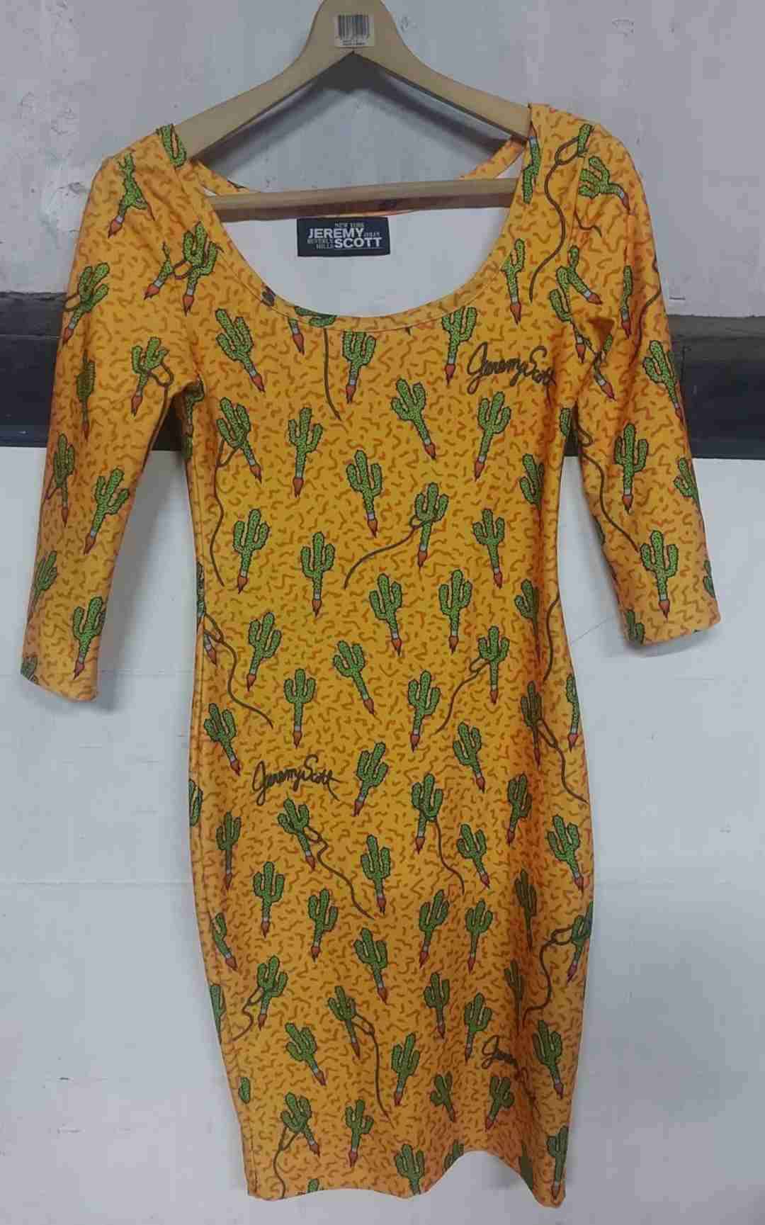 Vestido estampado cáctus Jeremy Scott - 1