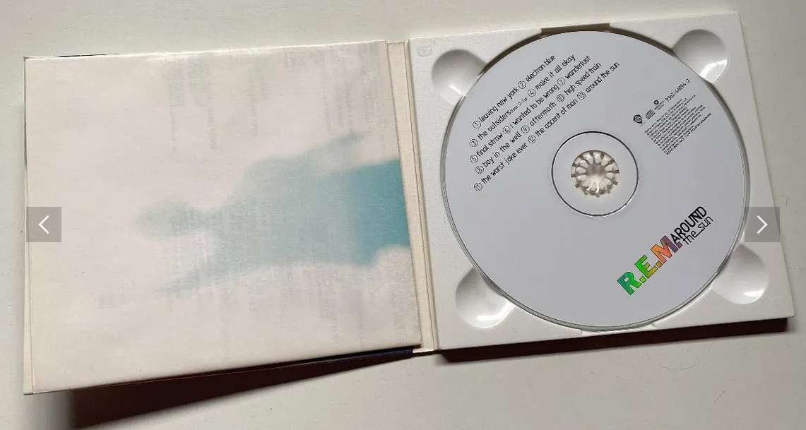 CD R.E.M. Around the Sun 2004 - miniatura 3