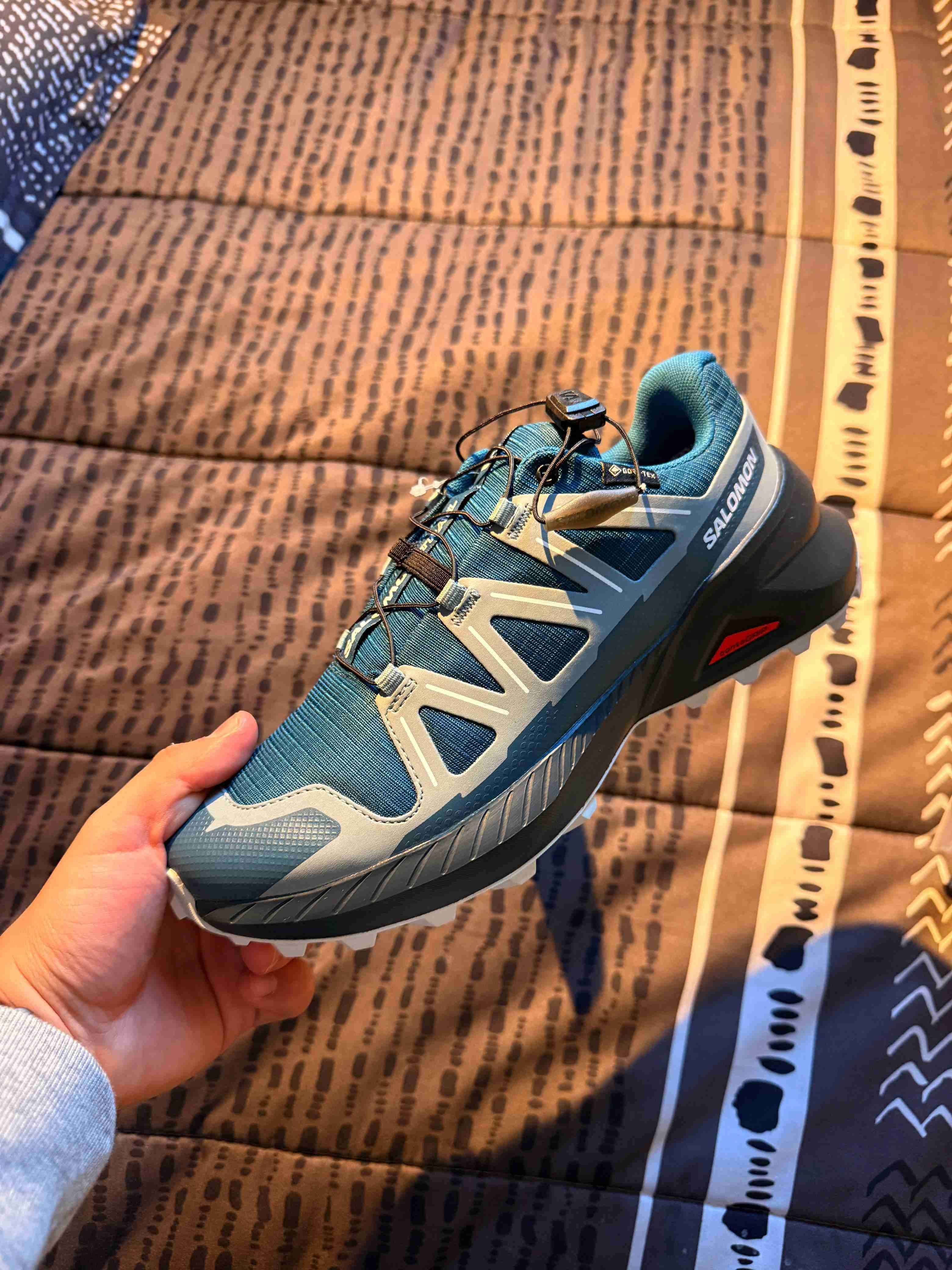 Zapatillas Salomon Gore-Tex azules MUJER - miniatura 4