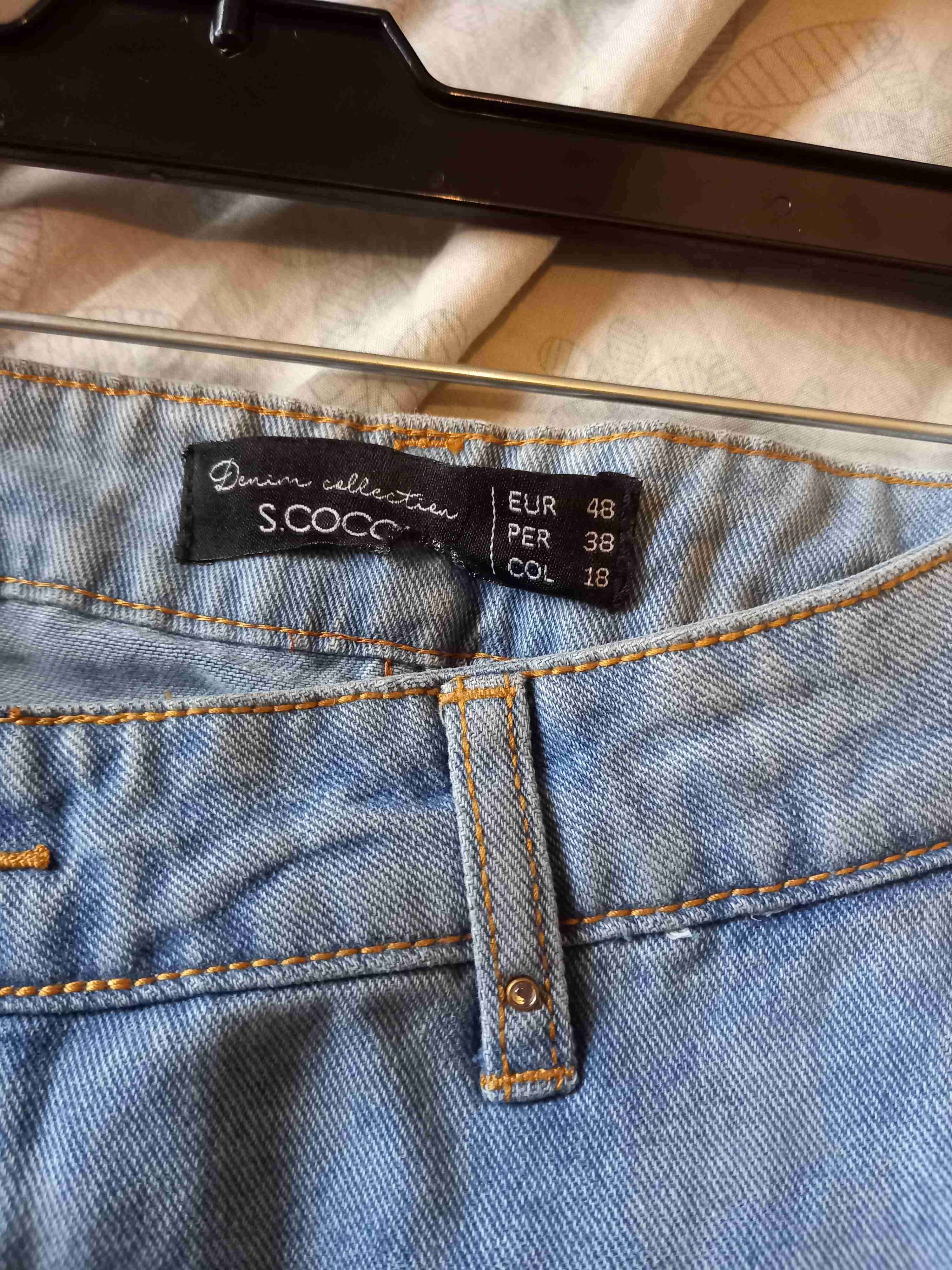 Jeans anchos azul claro - 3