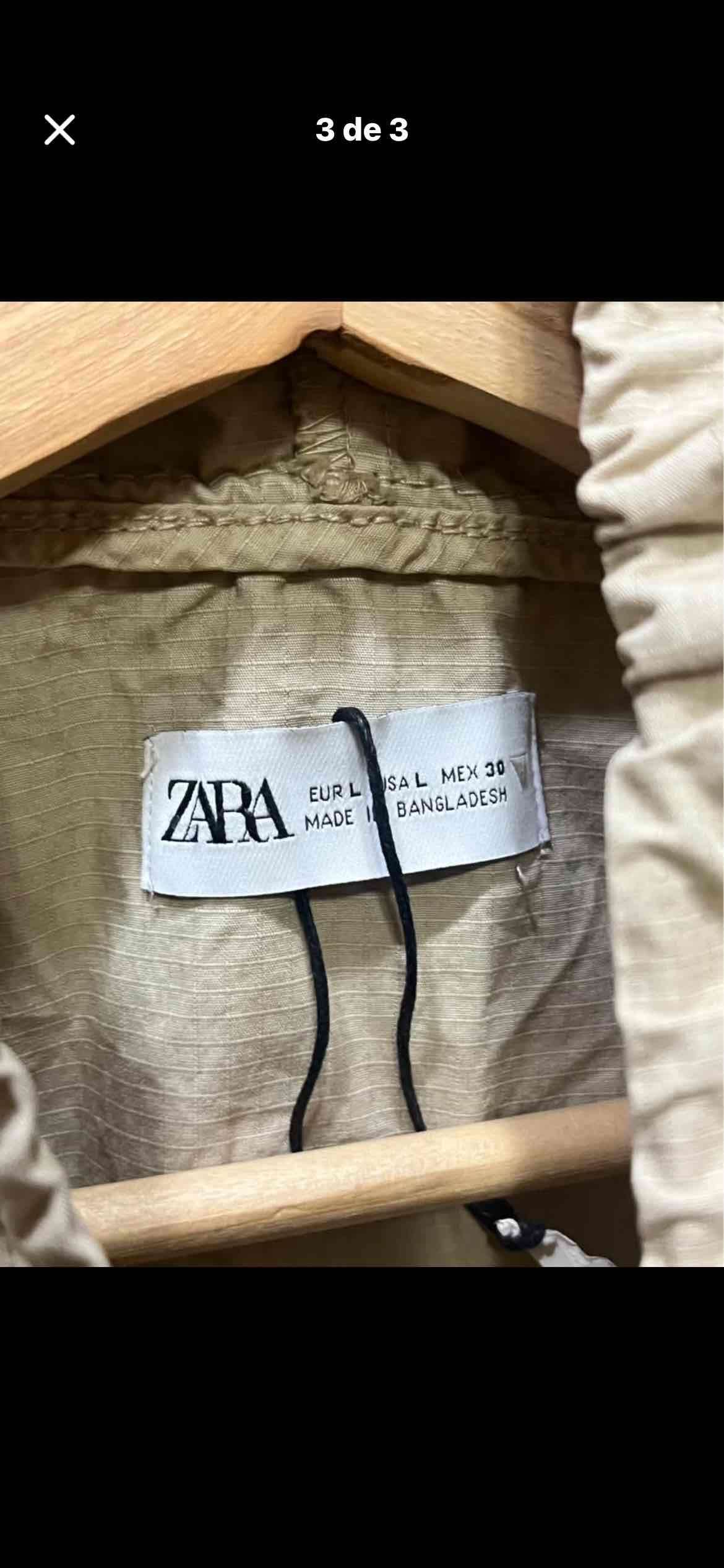 Chaleco beige sin mangas Zara - 2