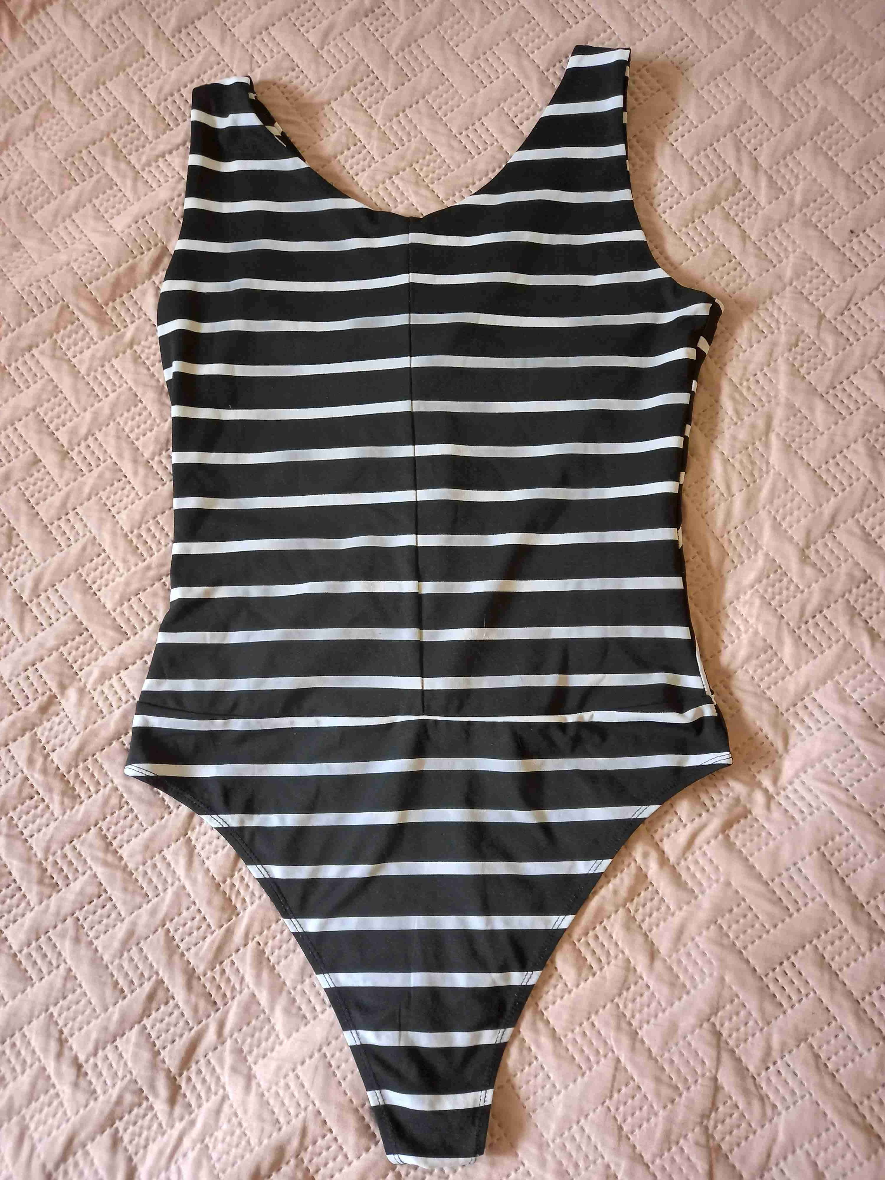 Bodie rayado Blanco y Negro - miniatura 2