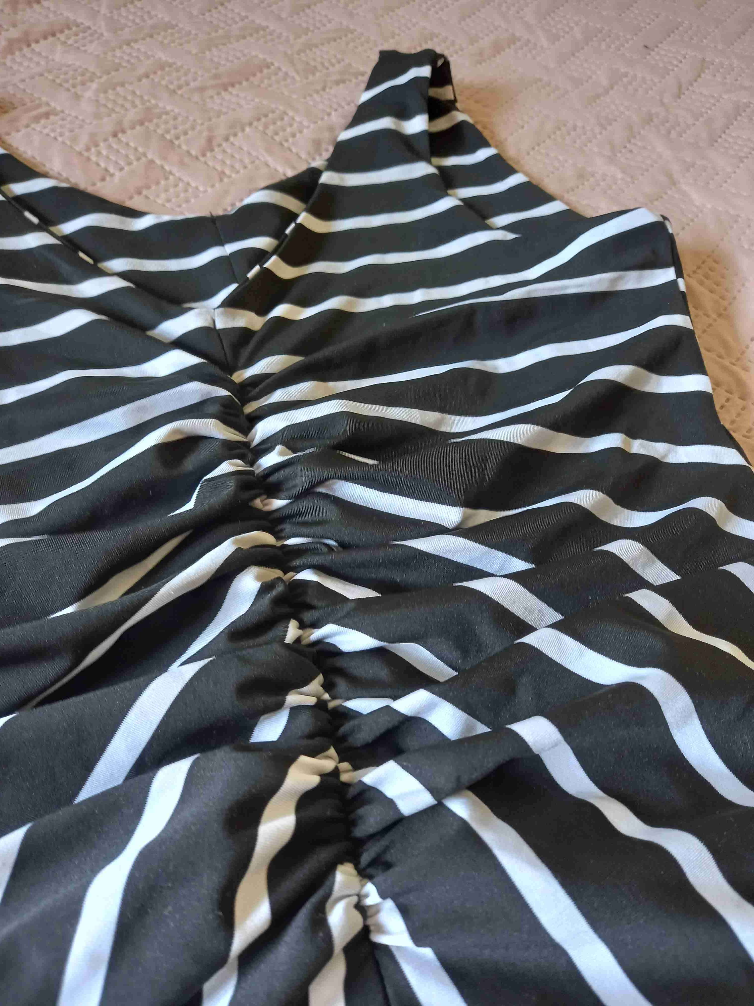 Bodie rayado Blanco y Negro - miniatura 3