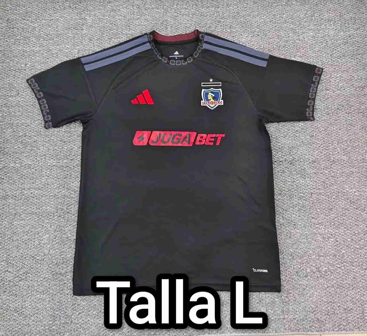 Camiseta negra Colo Colo, u. De Chile, Sevilla, - 1