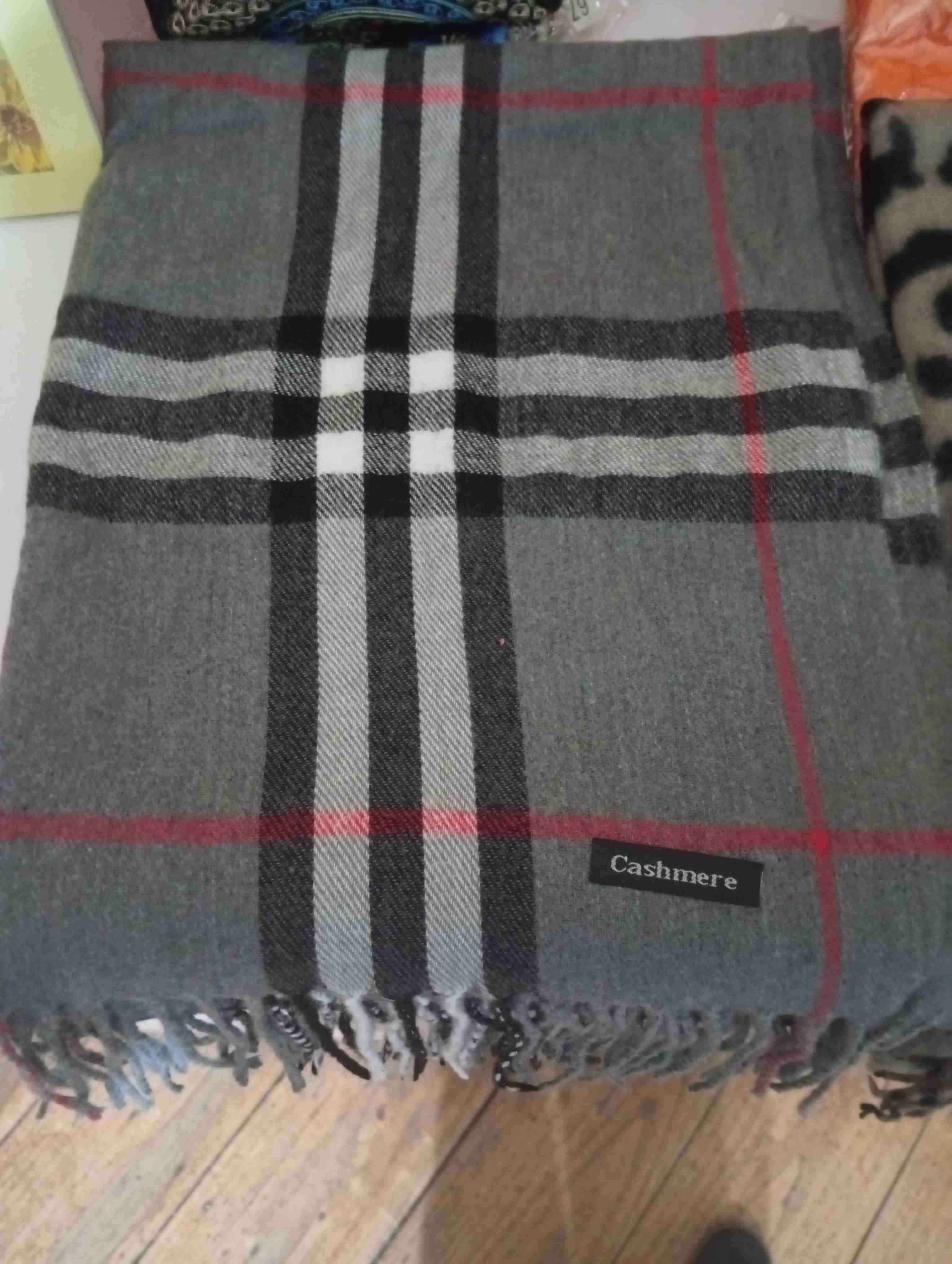 Bufanda de cachemira estampada - miniatura 2